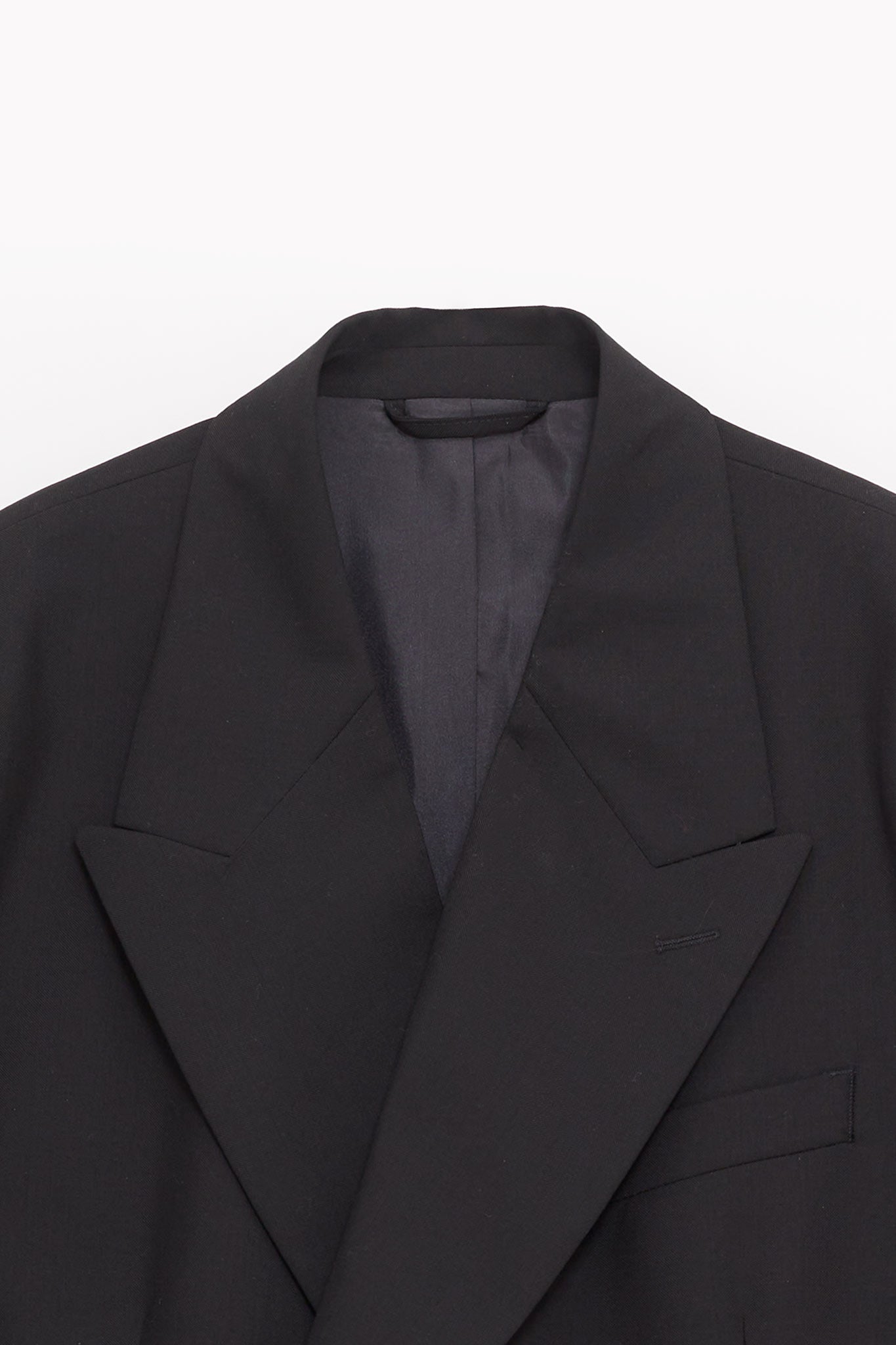 MFPEN BLACK DOUBLE BREASTED BLAZER