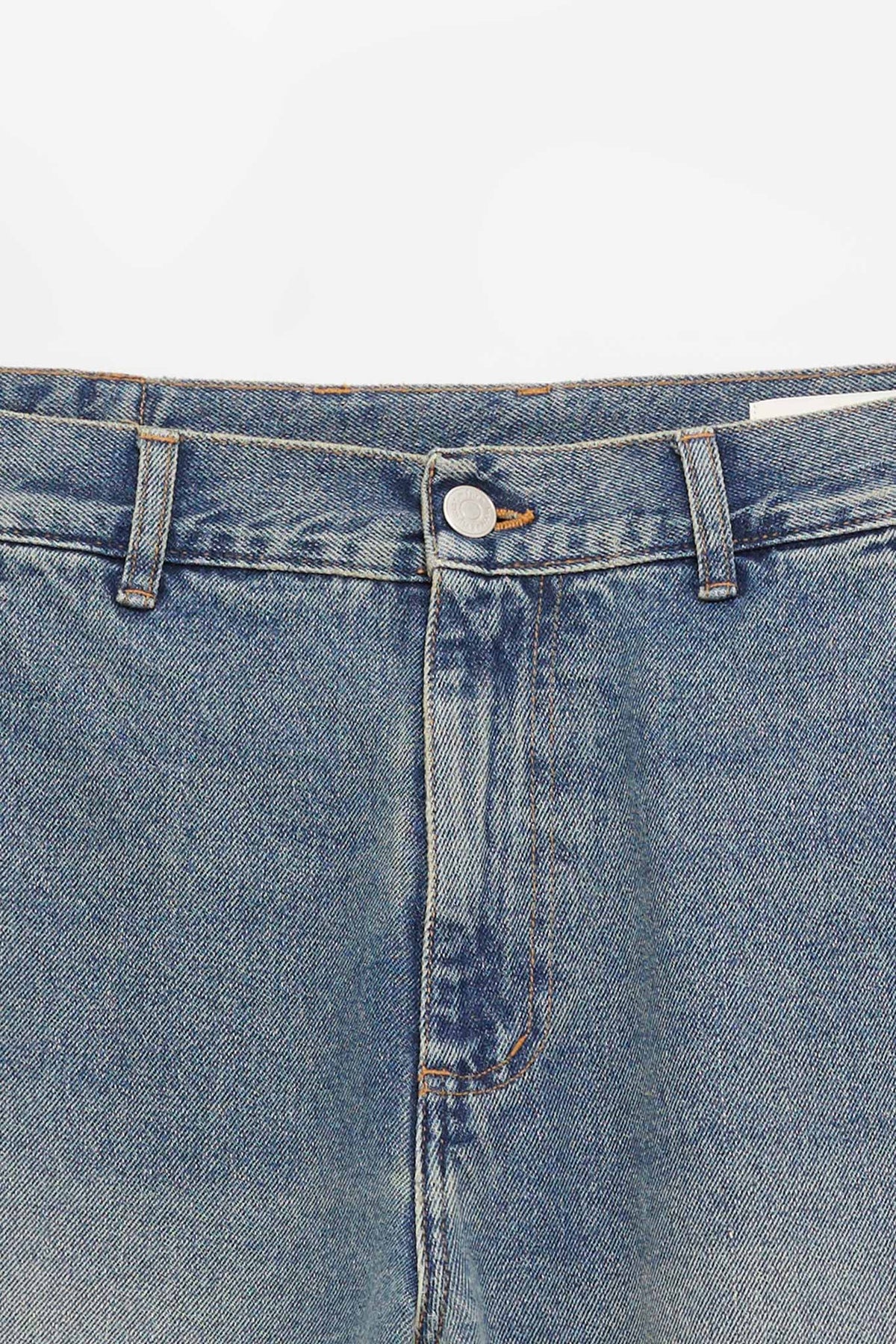 MFPEN VINTAGE BLUE STRAIGHT CUT JEANS