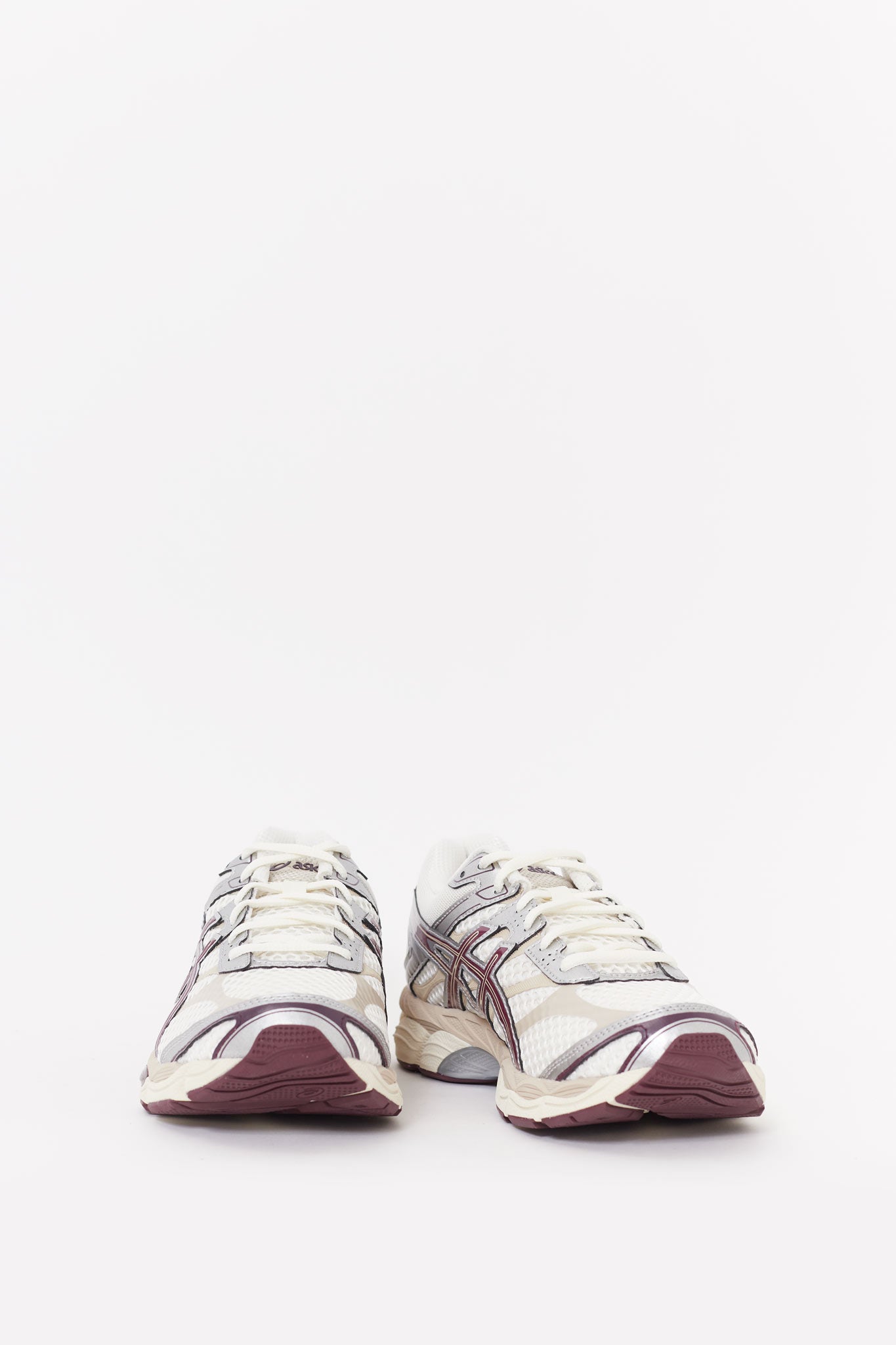 ASICS CREAM BENIIMO PURPLE GEL CUMULUS 16 SNEAKERS
