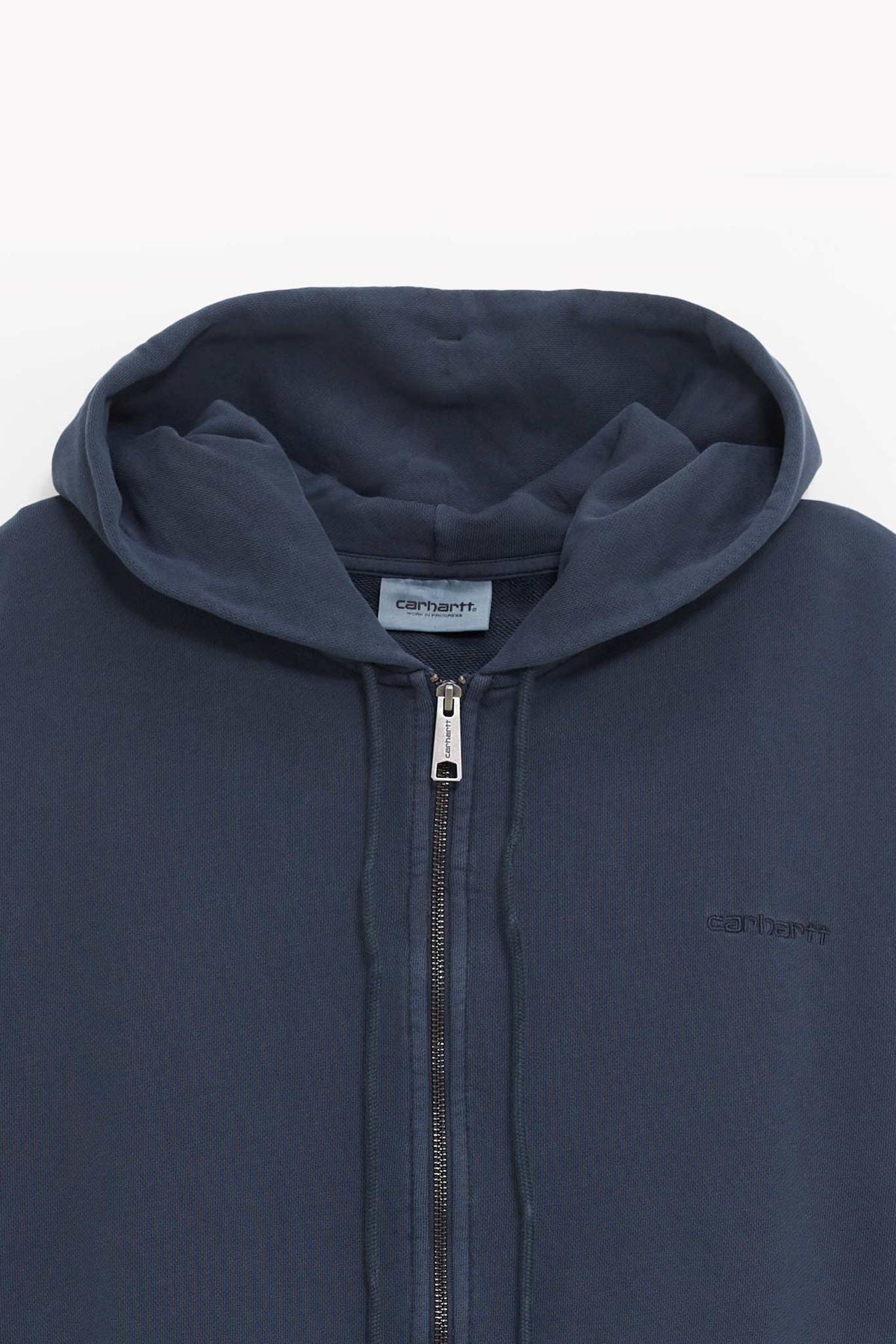 CARHARTT WIP CARBON HOODED BENTON SWEAT JACKET