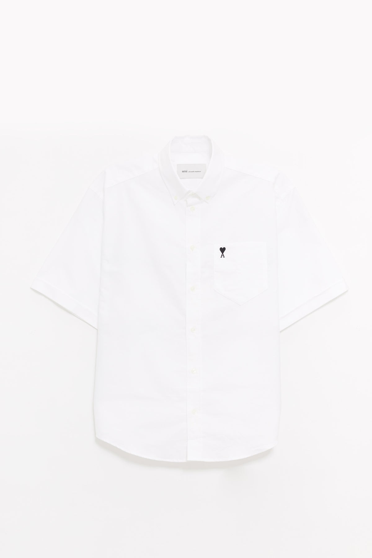 AMI BLANC NATUREL BOXY ADC SHIRT