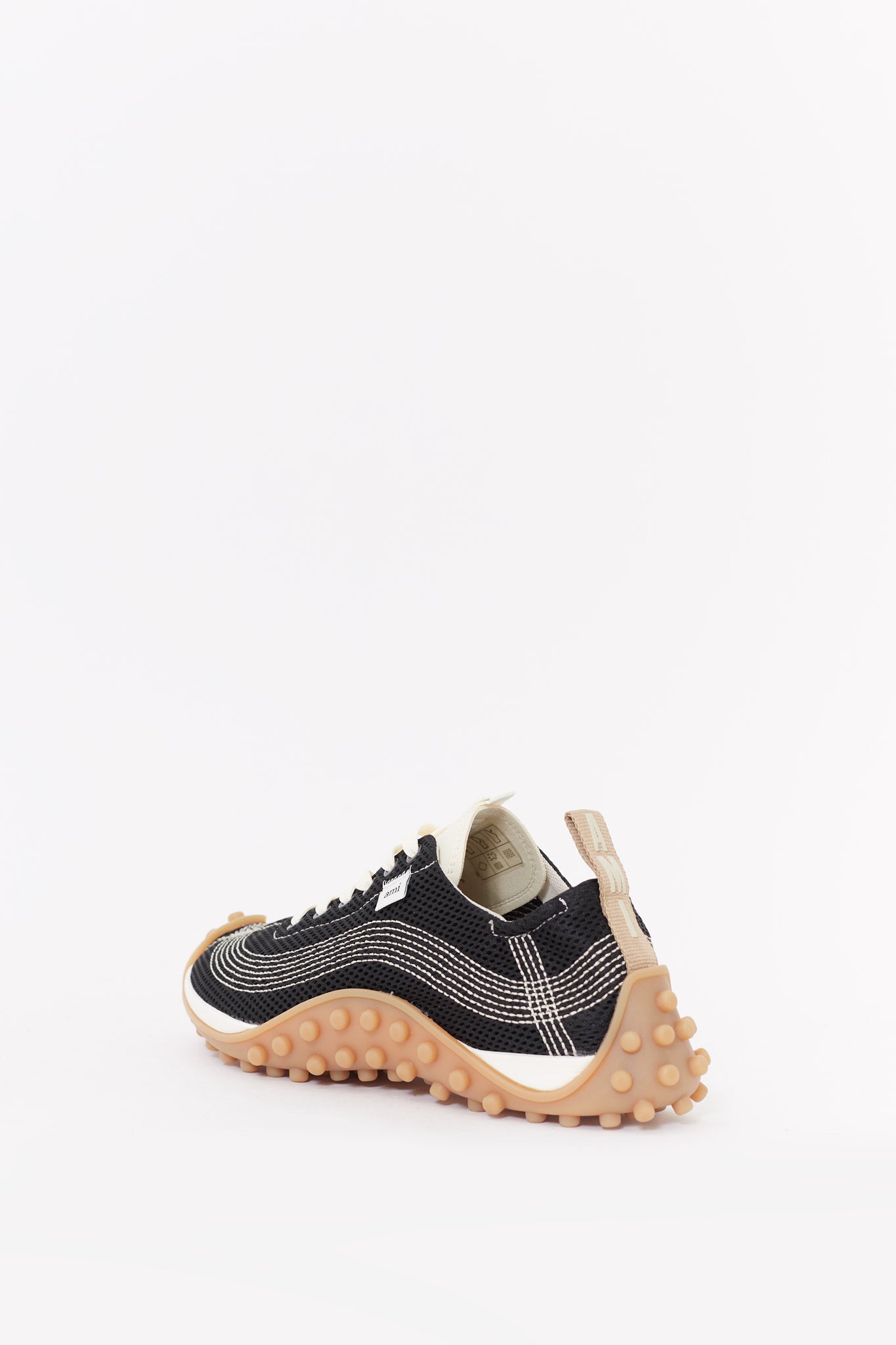 AMI NOIR MIRAGE SNEAKERS