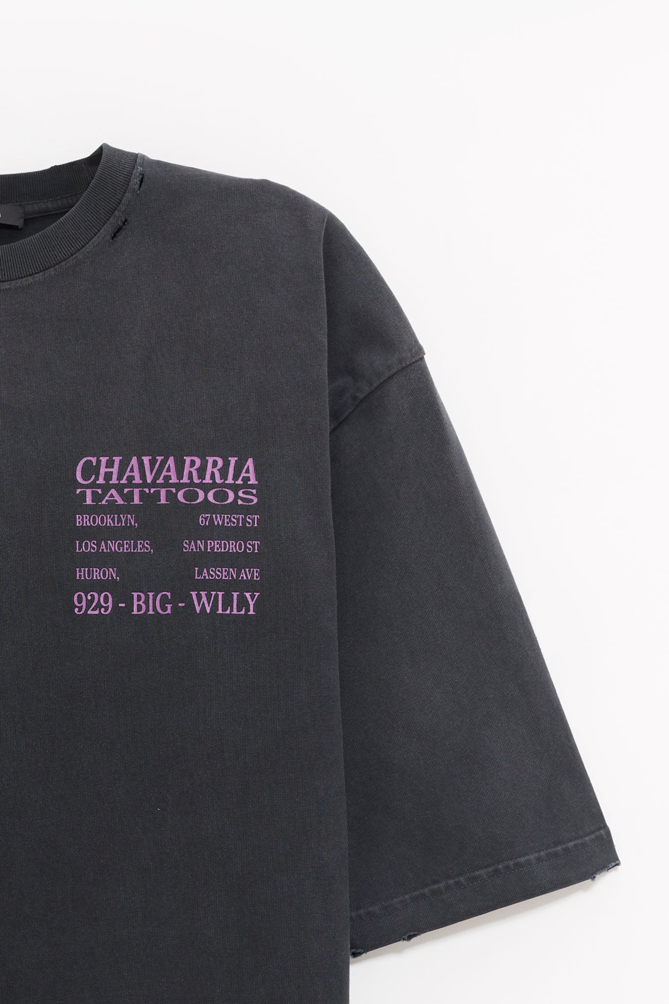 WILLY CHAVARRIA BLACK BEAUTY WILLY TATTOO BUFFALO T SHIRT