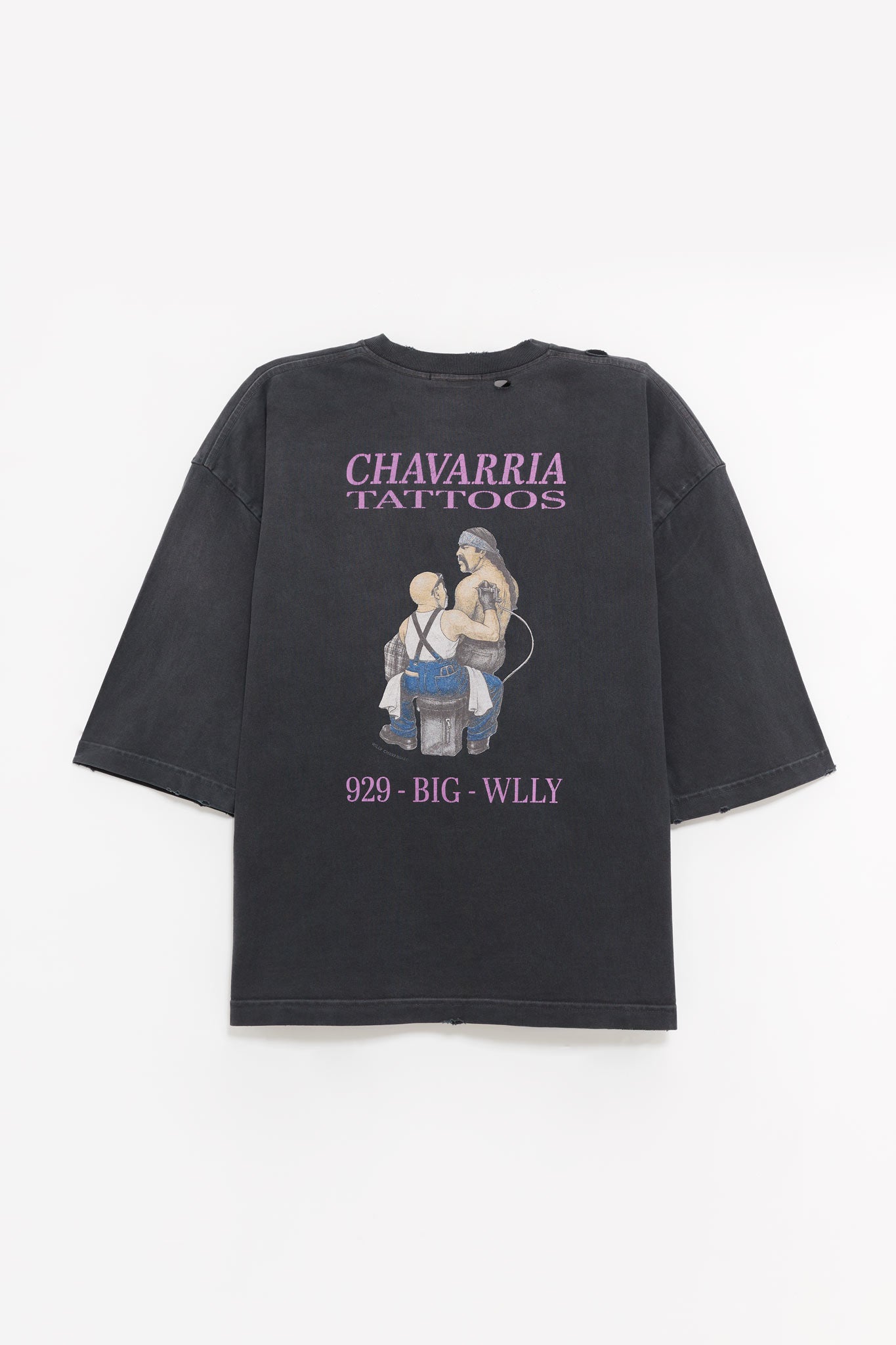 WILLY CHAVARRIA BLACK BEAUTY WILLY TATTOO BUFFALO T SHIRT