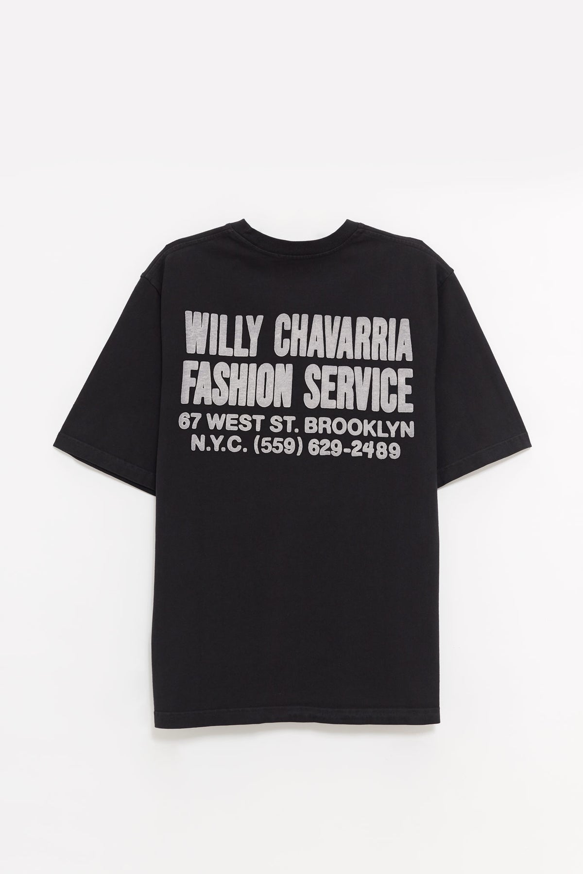 WILLY CHAVARRIA BLACK BEAUTY FASHION SERVICES STANDARD T SHIRT