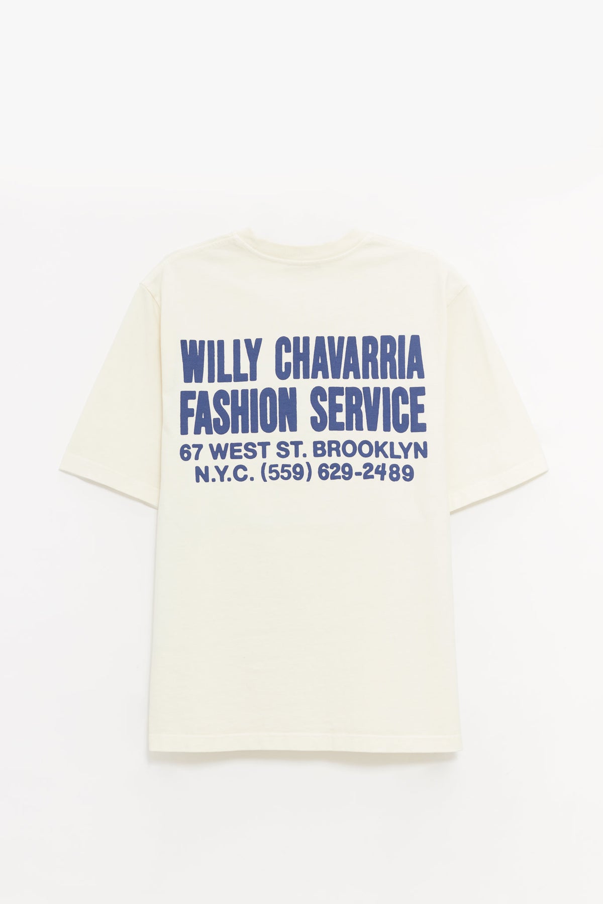 WILLY CHAVARRIA PRISTINE FASHION SERVICES STANDARD T SHIRT
