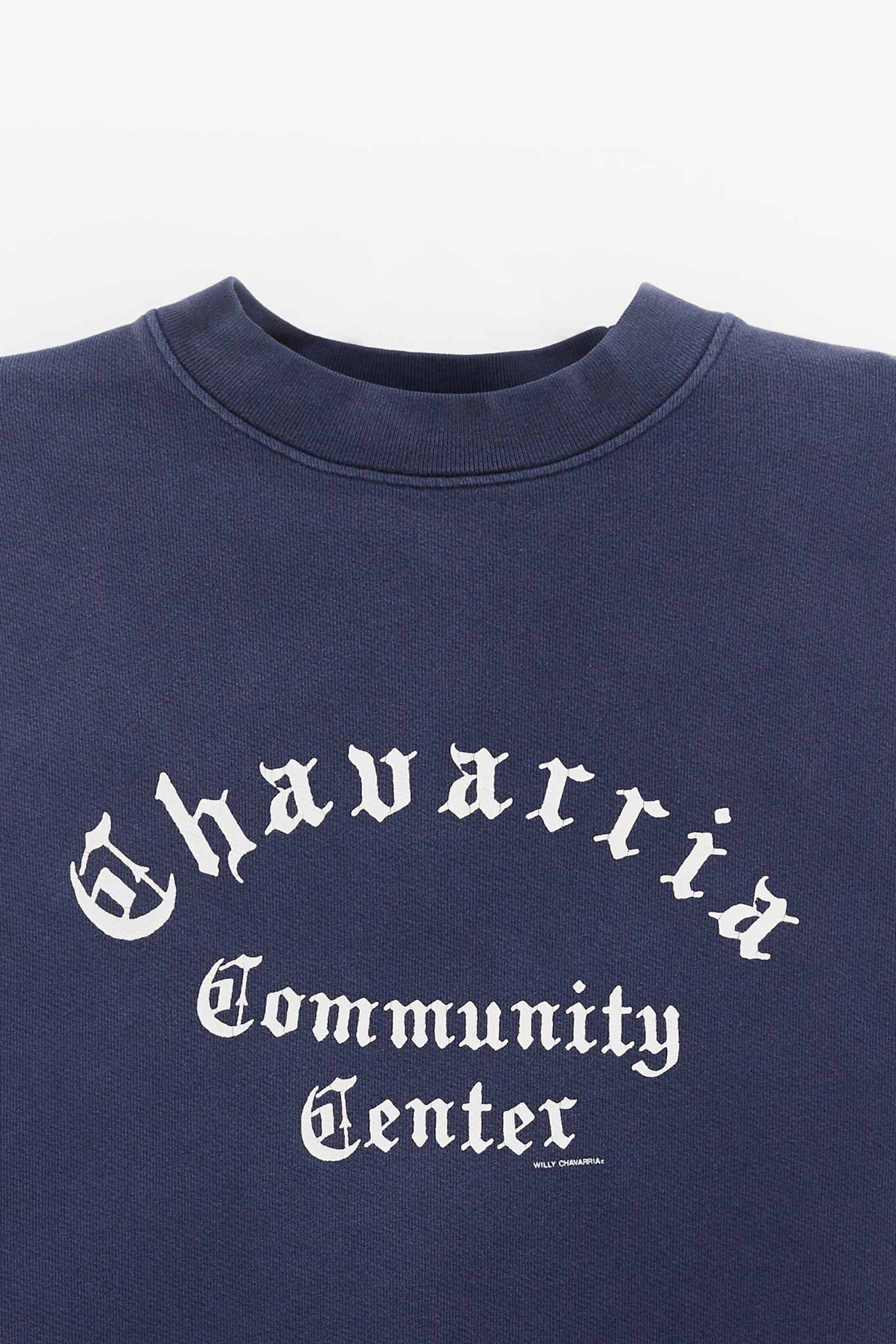 WILLY CHAVARRIA BLACK BEAUTY CHAVARRIA COMMUNITY CENTER STANDARD SWEATSHIRT