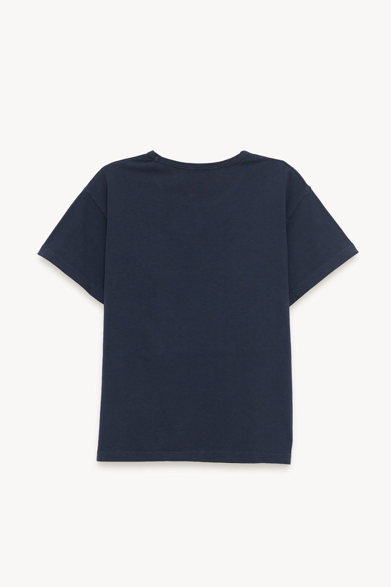 SECOND LAYER WASHED NAVY LAIDBACK LOVER T SHIRT