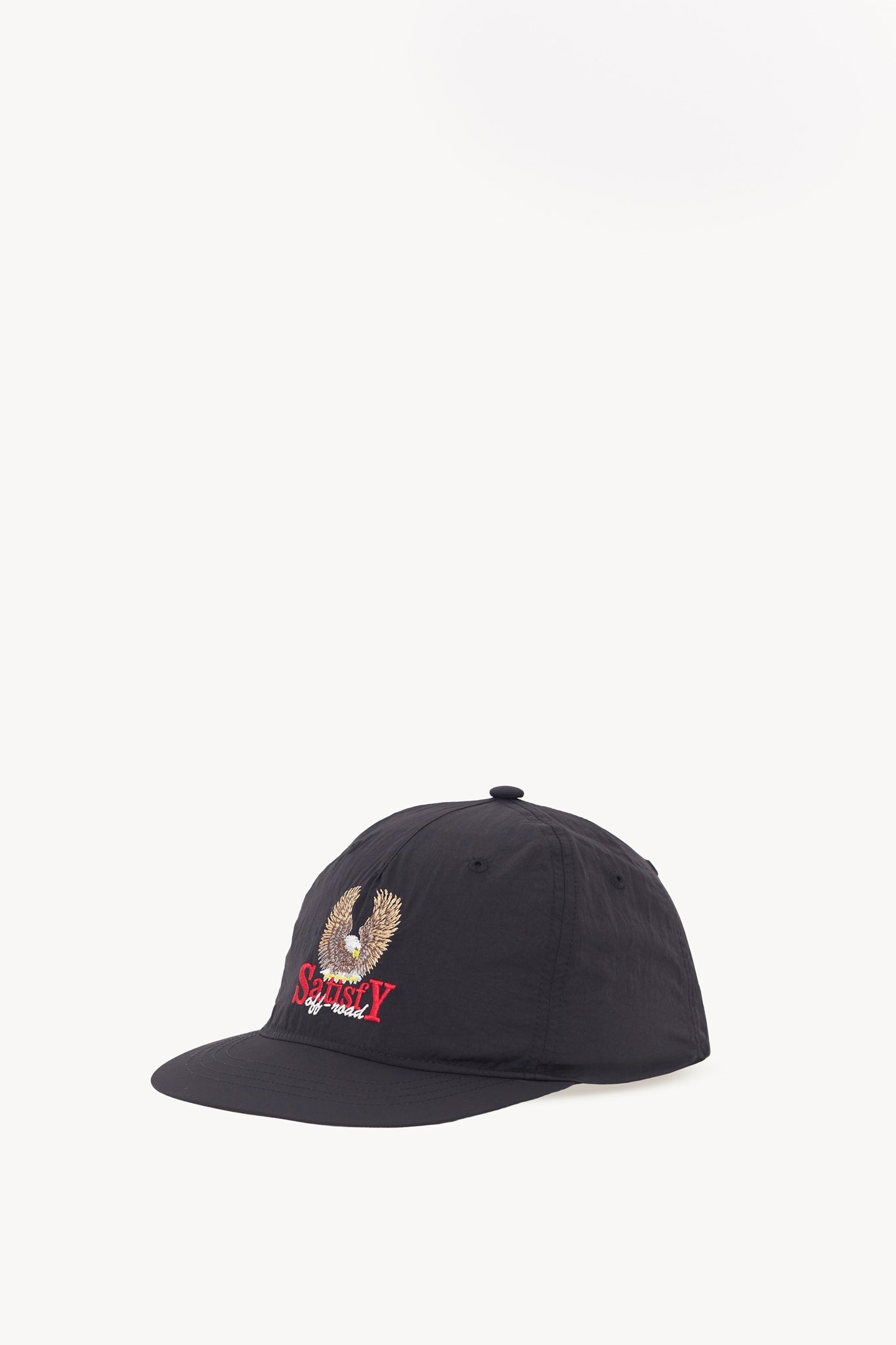 SATISFY BLACK EAGLE FLITESILK 5 PANEL PINCH CAP MATTE
