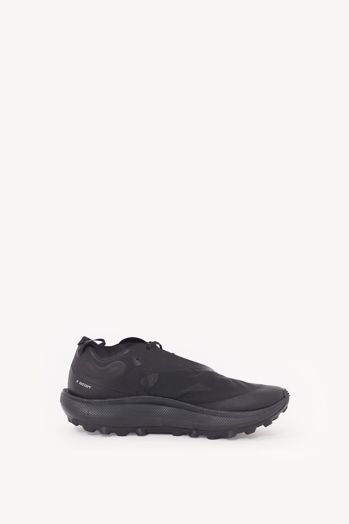 SATISFY JET BLACK THEROCKER SNEAKERS