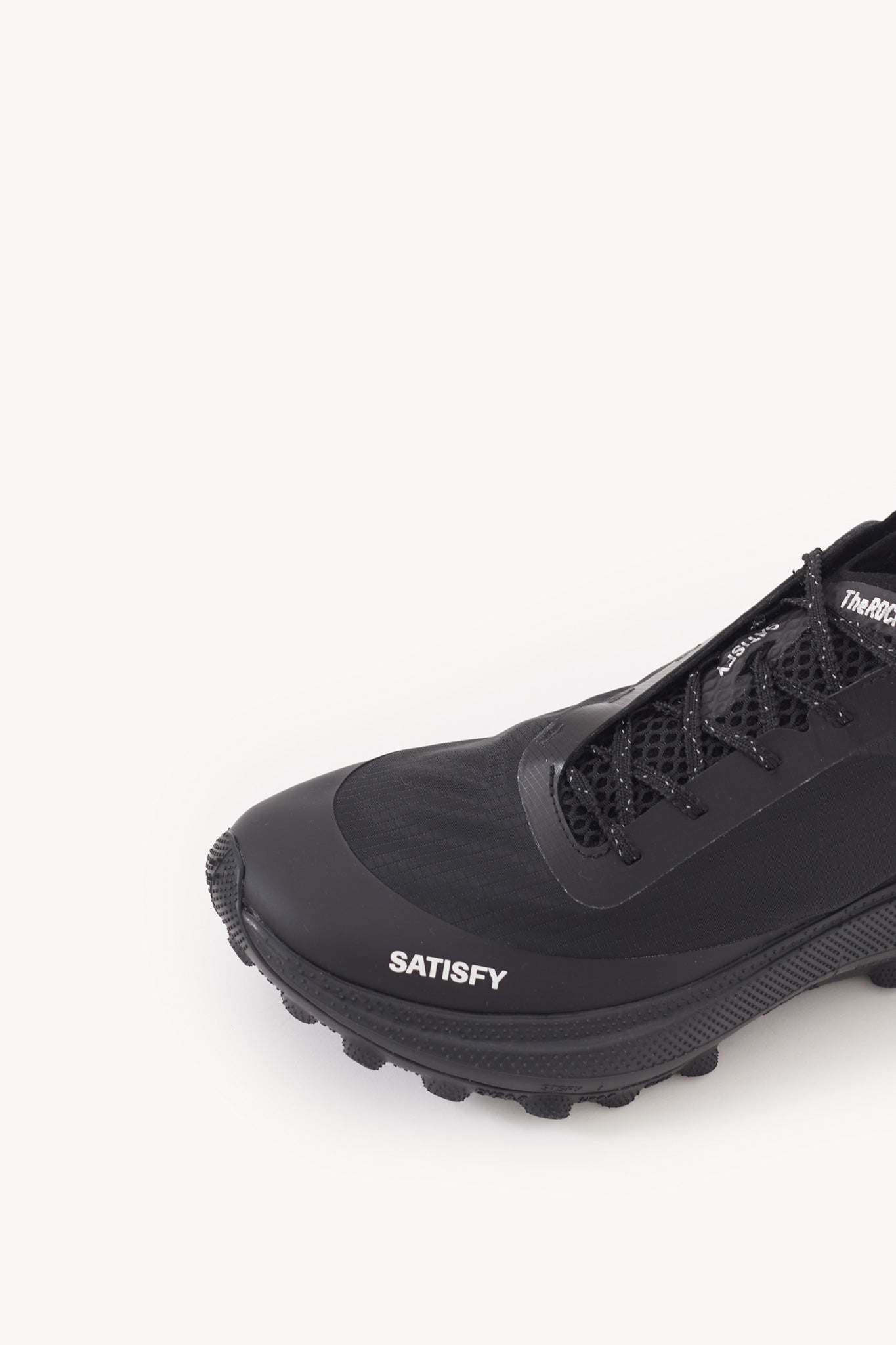SATISFY JET BLACK THEROCKER SNEAKERS