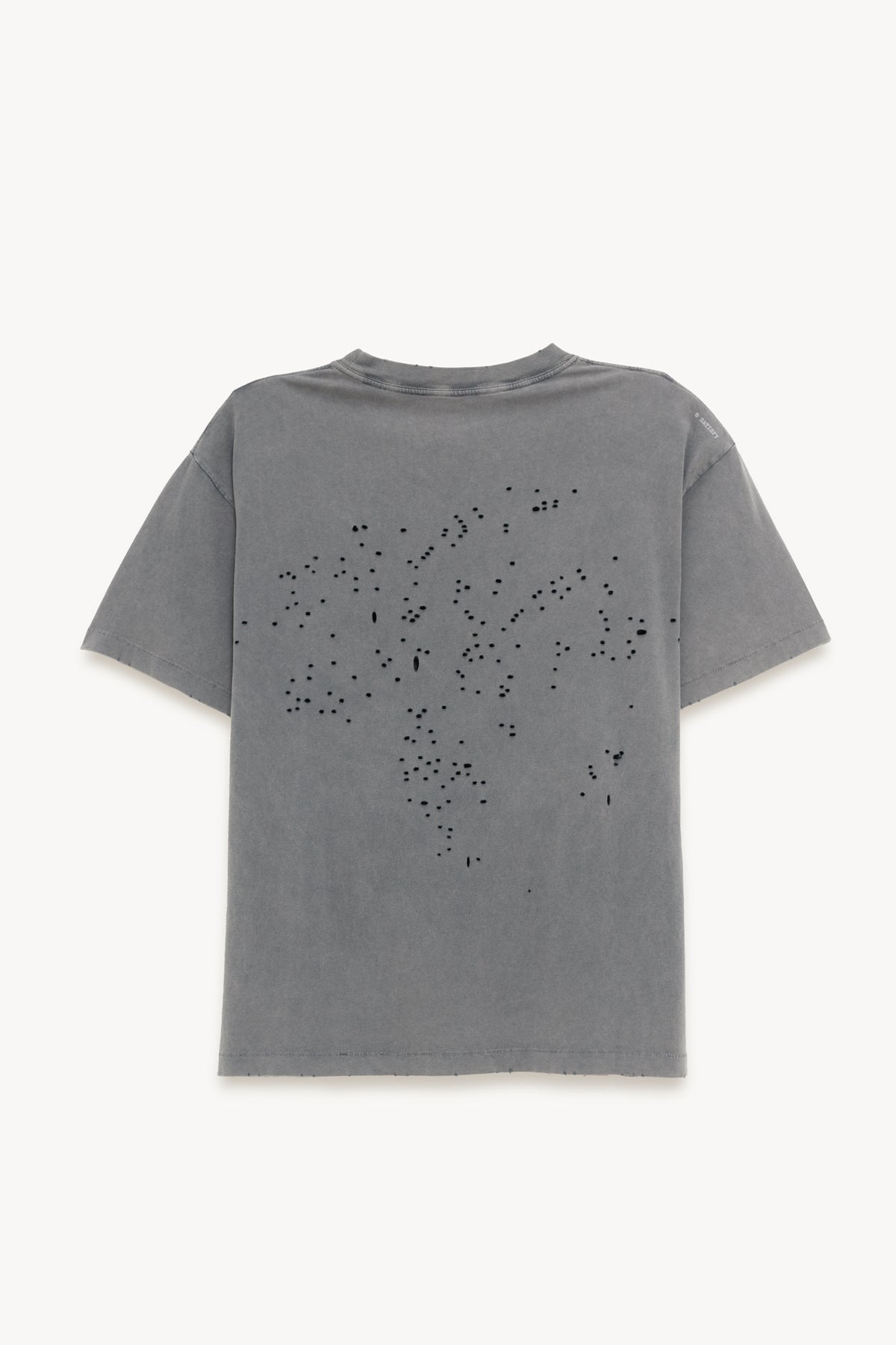SATISFY FADED BLACK EAGLE MOTHTECH T SHIRT