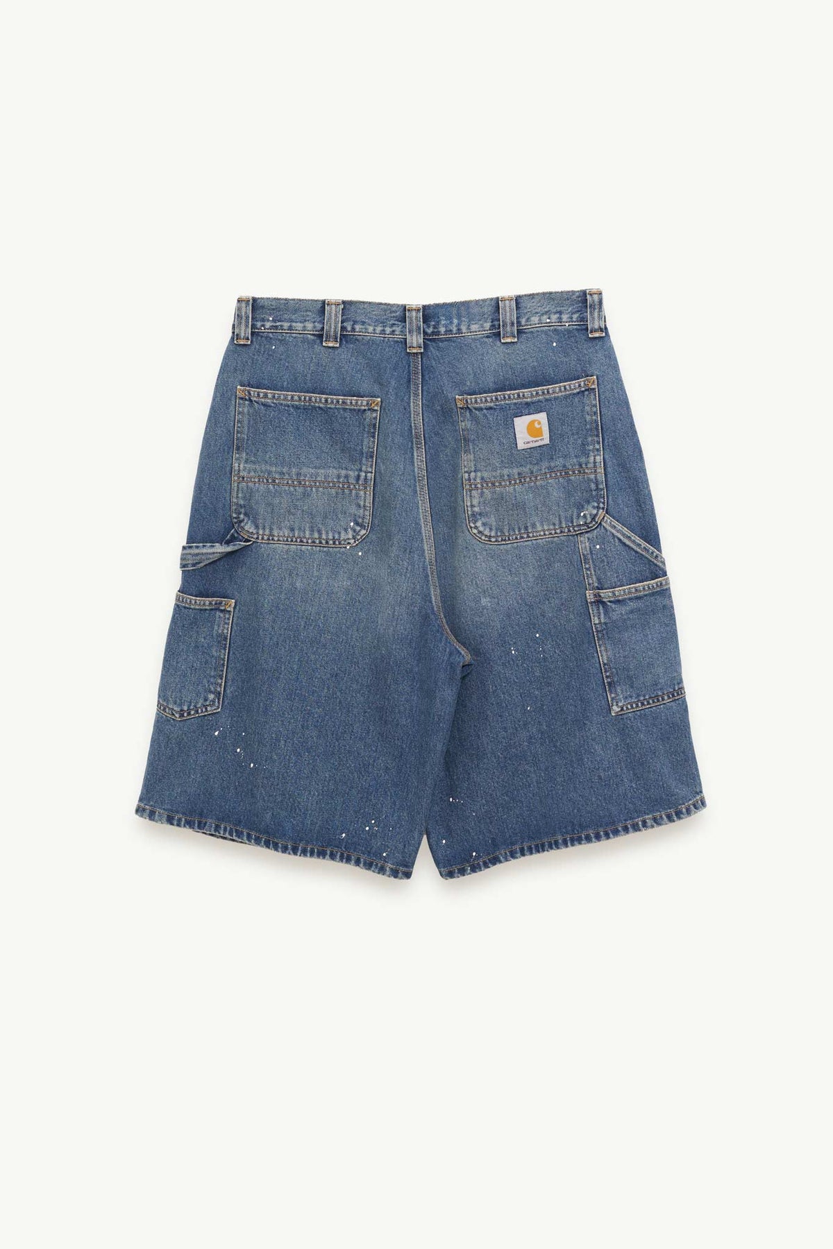 CARHARTT WIP BLUE OG SINGLE KNEE SHORT