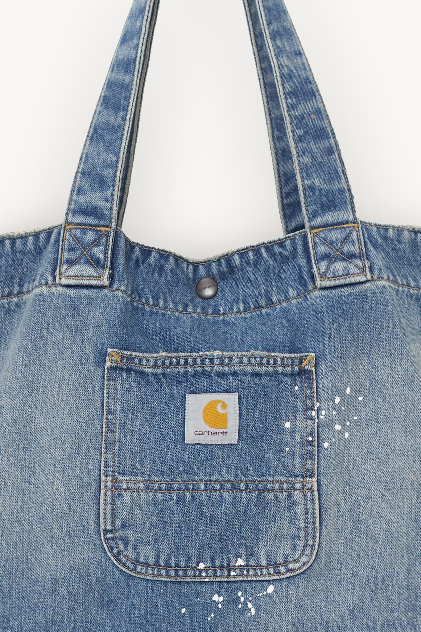 CARHARTT WIP BLUE DENIM TOTE