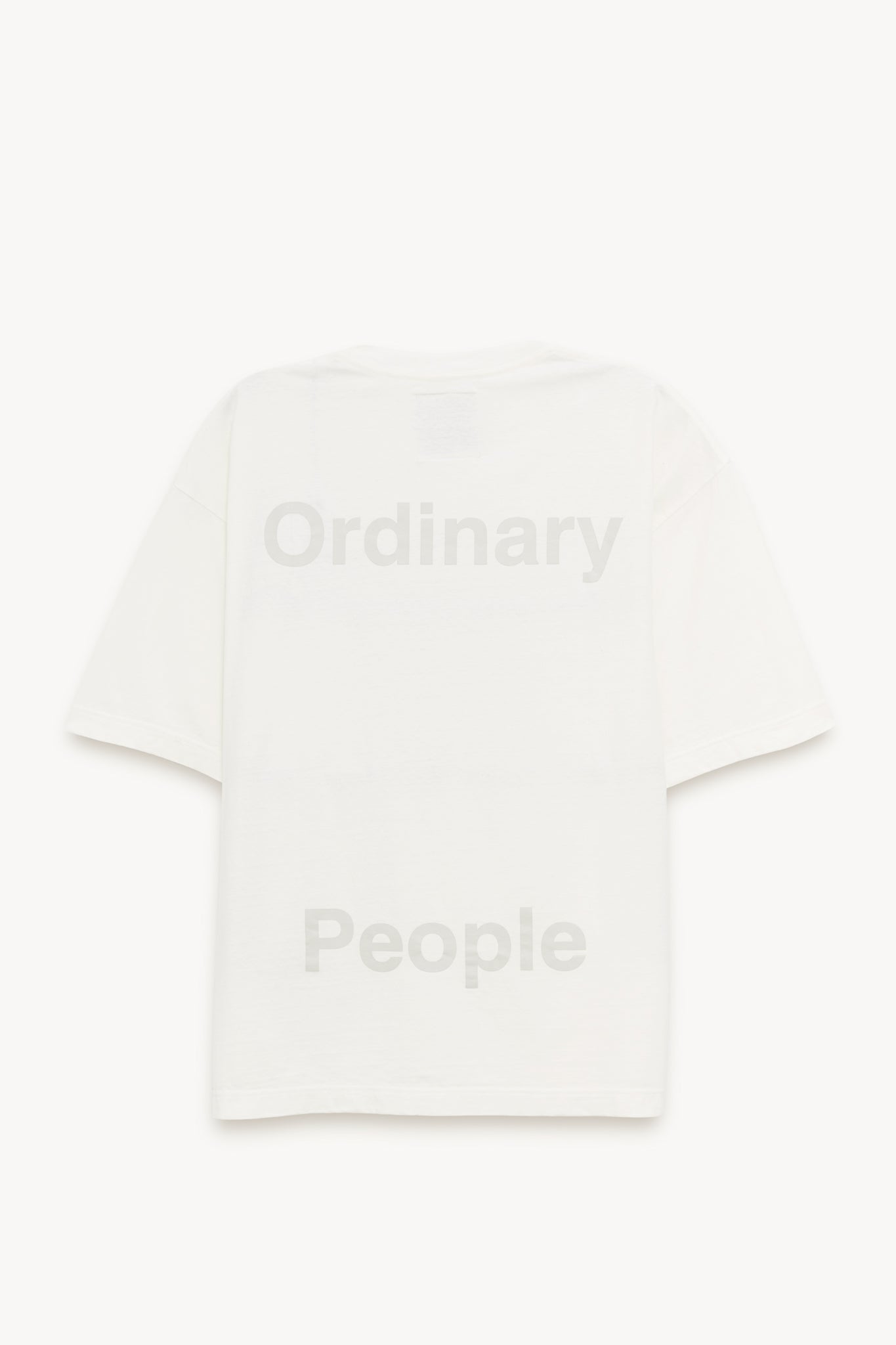 MAISON MIHARA YASUHIRO WHITE LEON PRINTED T SHIRT