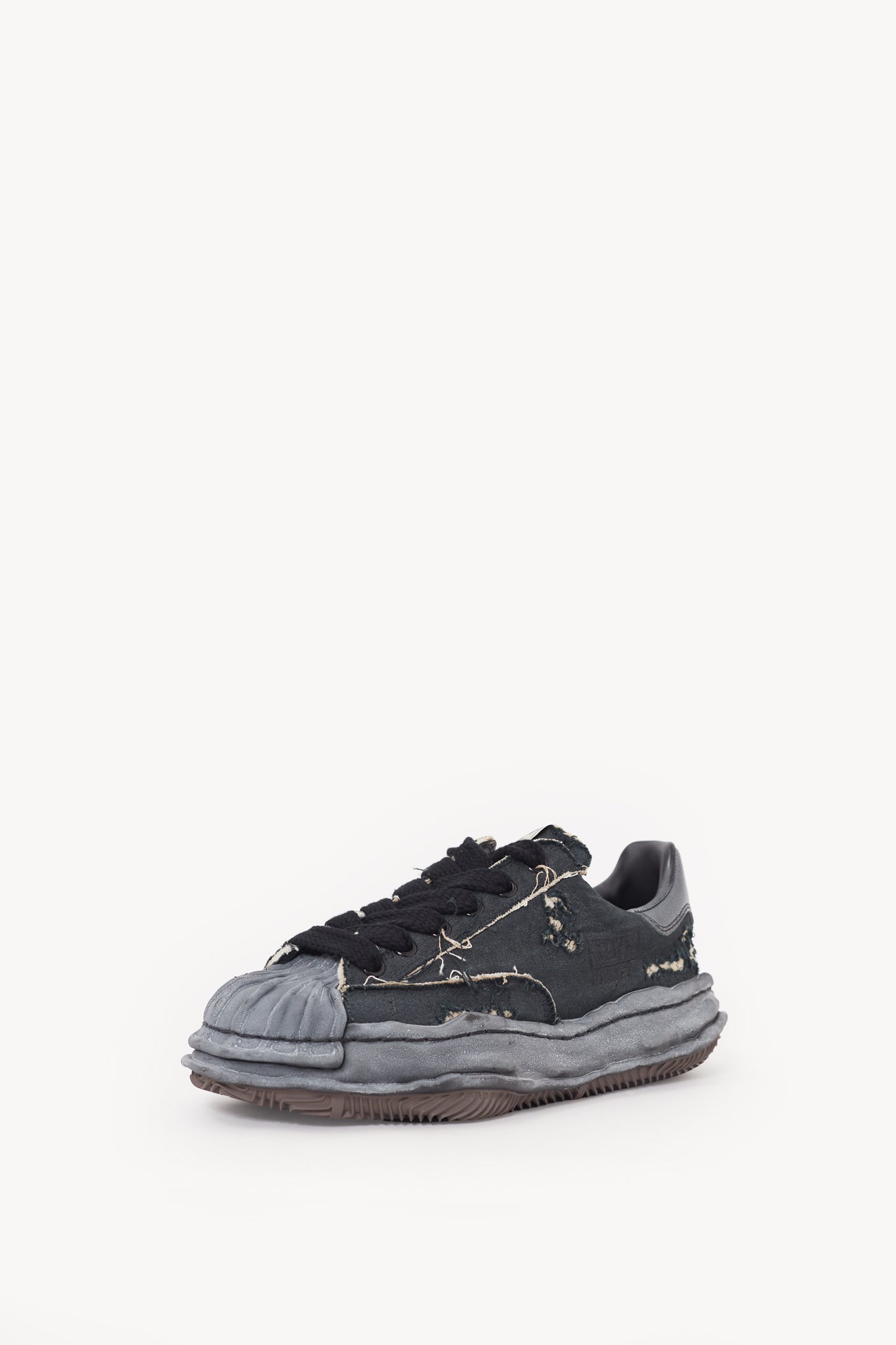 MAISON MIHARA YASUHIRO VINTAGE BLACK BLAKEY SNEAKERS