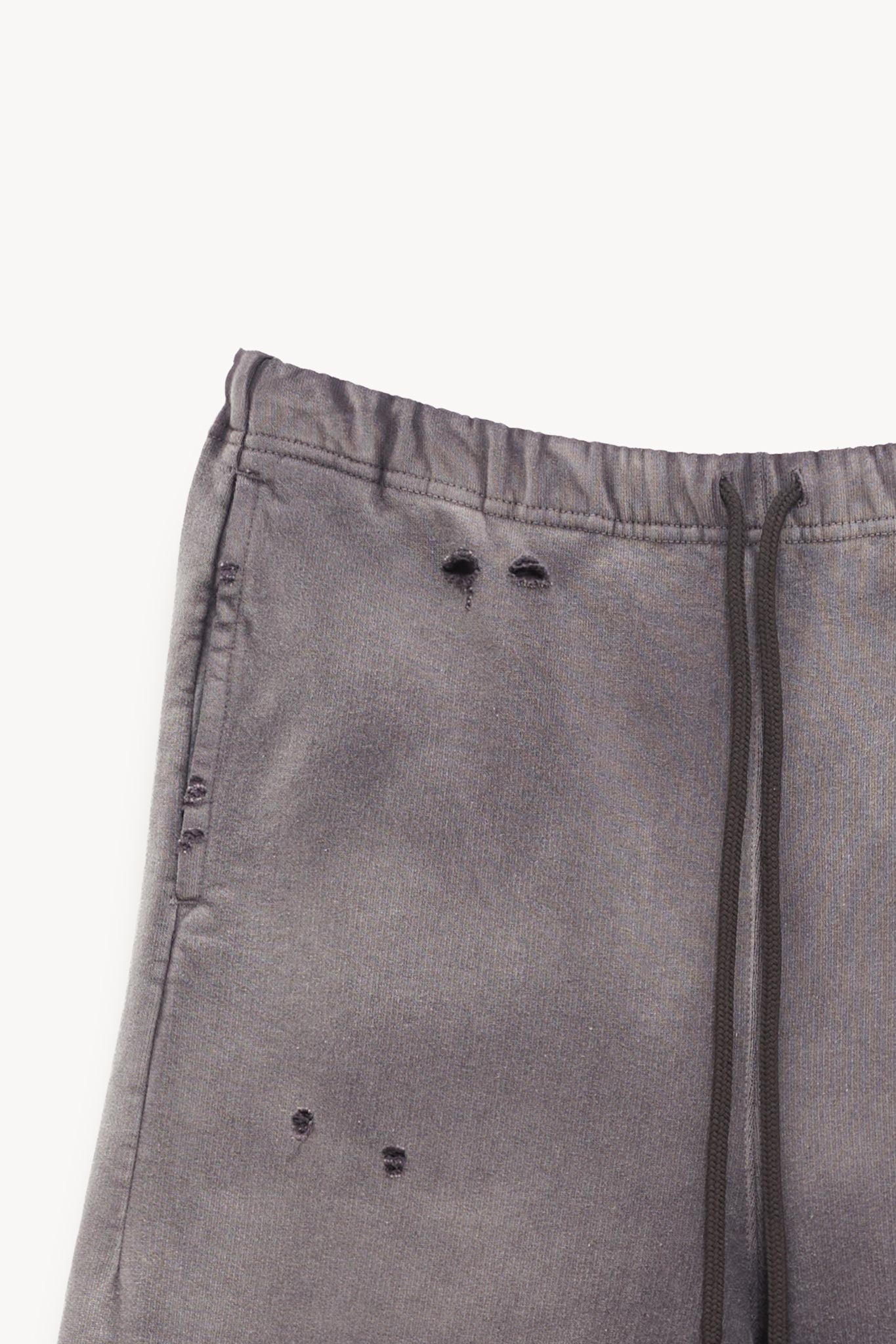 MAISON MIHARA YASUHIRO BLACK SUN FADED PANTS