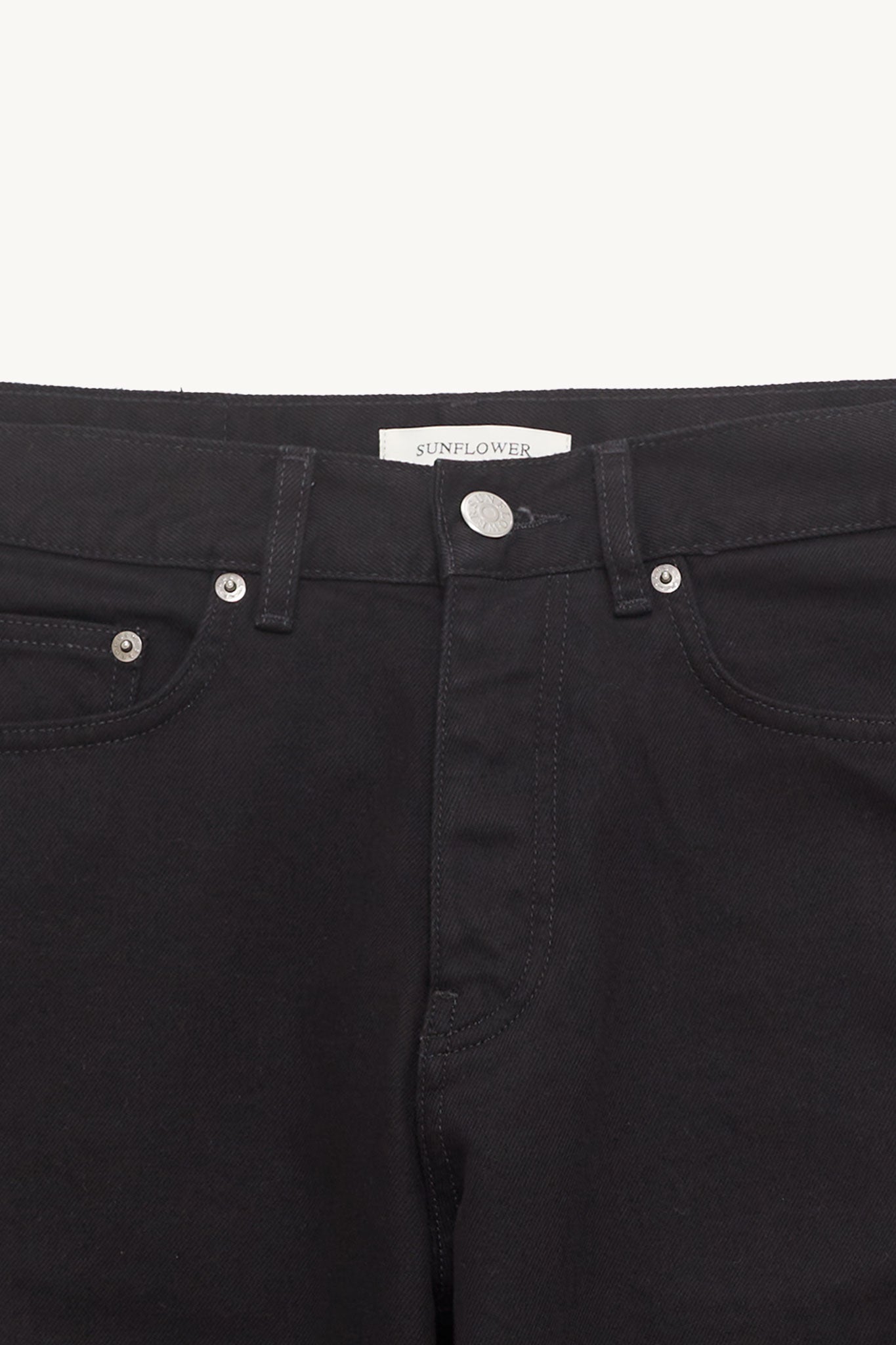 SUNFLOWER BLACK STANDARD JEANS