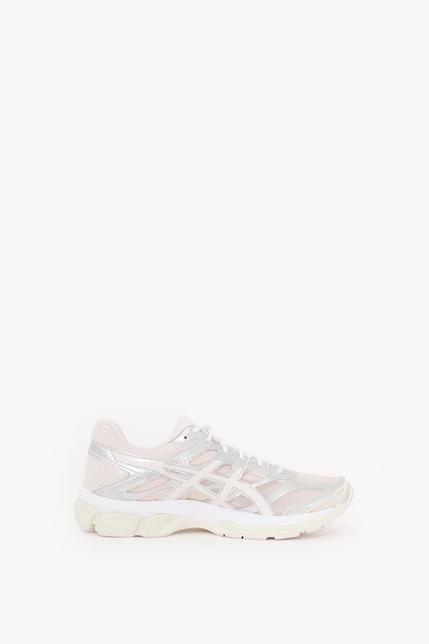 ASICS PINK CLOUD PURE SILVER GEL CUMULUS 16 SNEAKERS