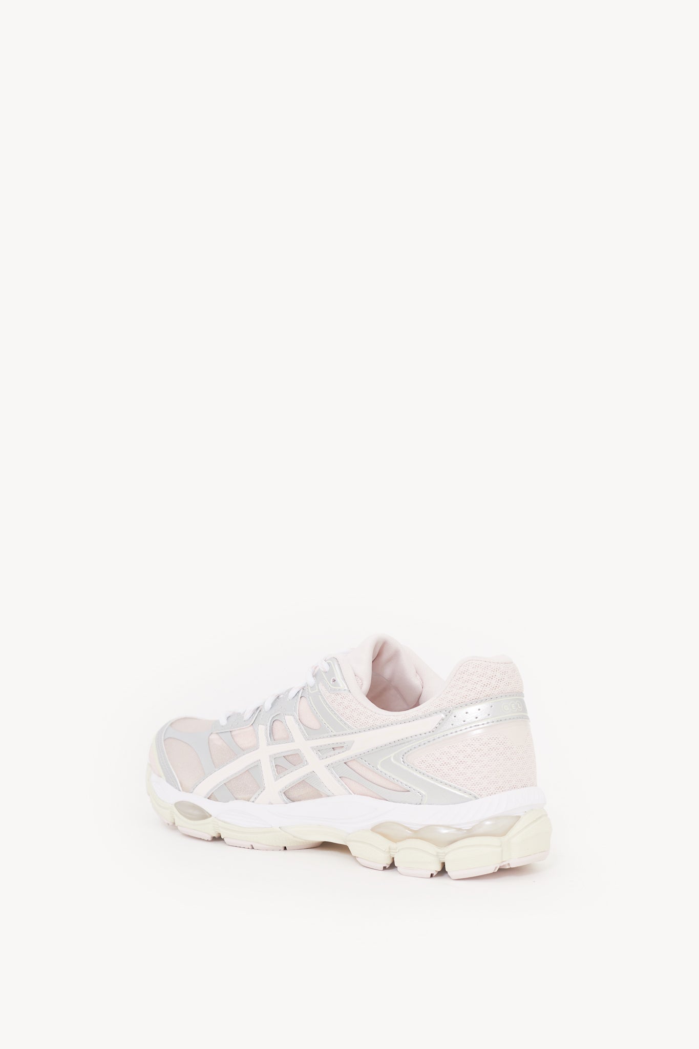 ASICS PINK CLOUD PURE SILVER GEL CUMULUS 16 SNEAKERS