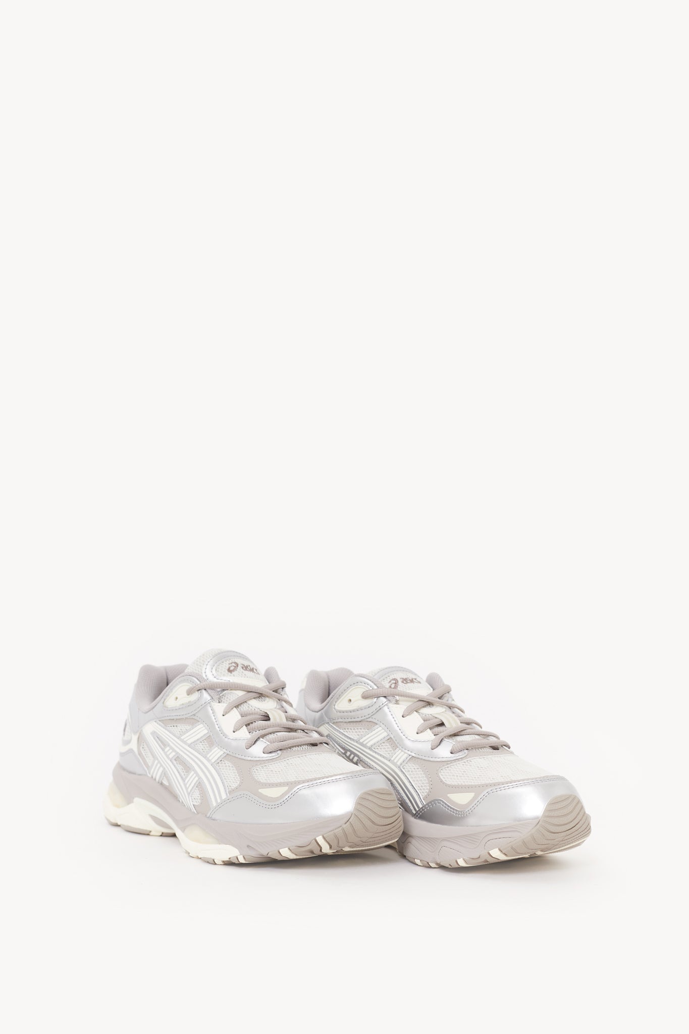 ASICS SMOKE GREY PURE SILVER GEL NYC 20 SNEAKERS