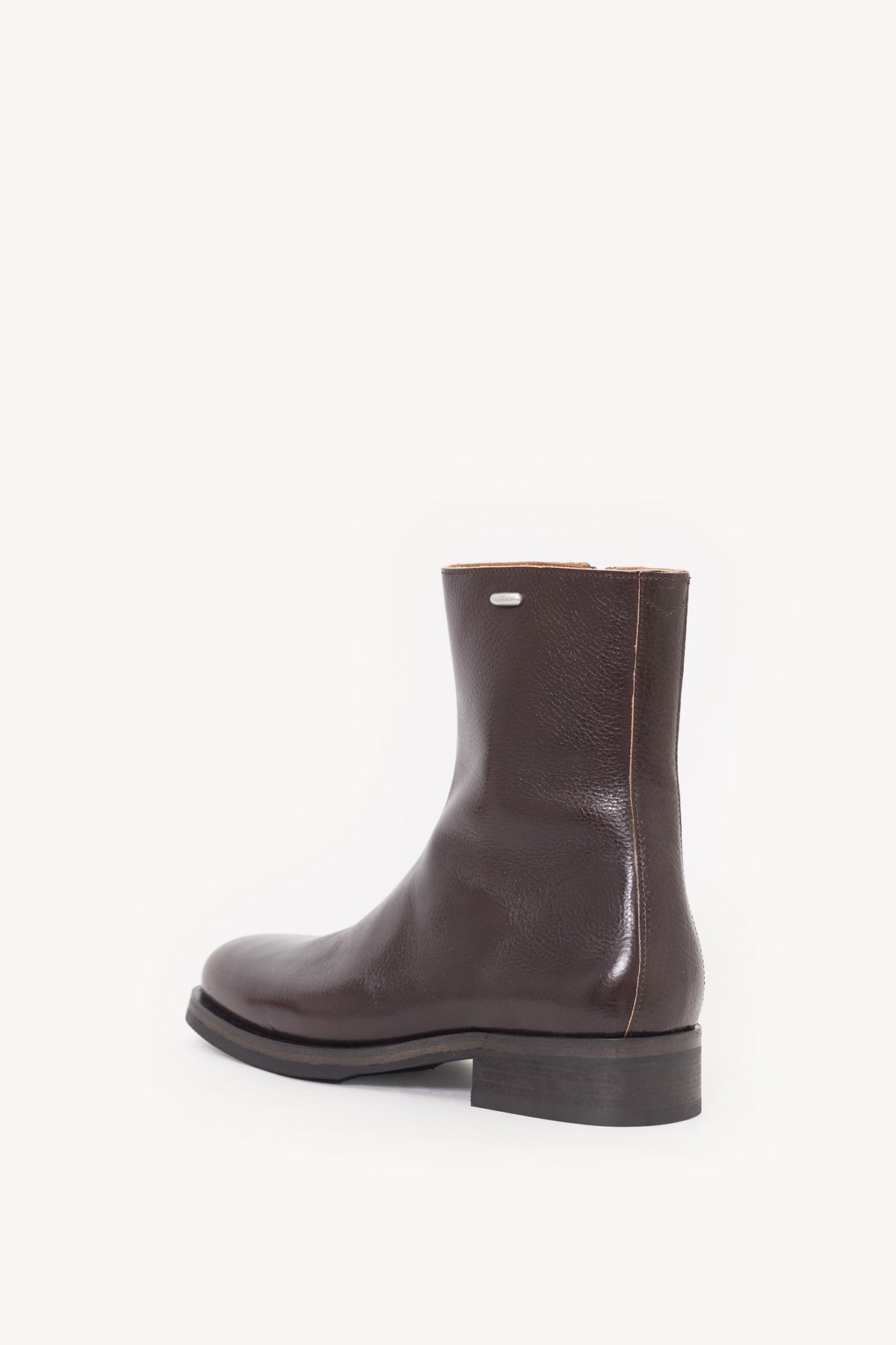 OUR LEGACY DEEP AMERICANO LEATHER CAMION BOOTS