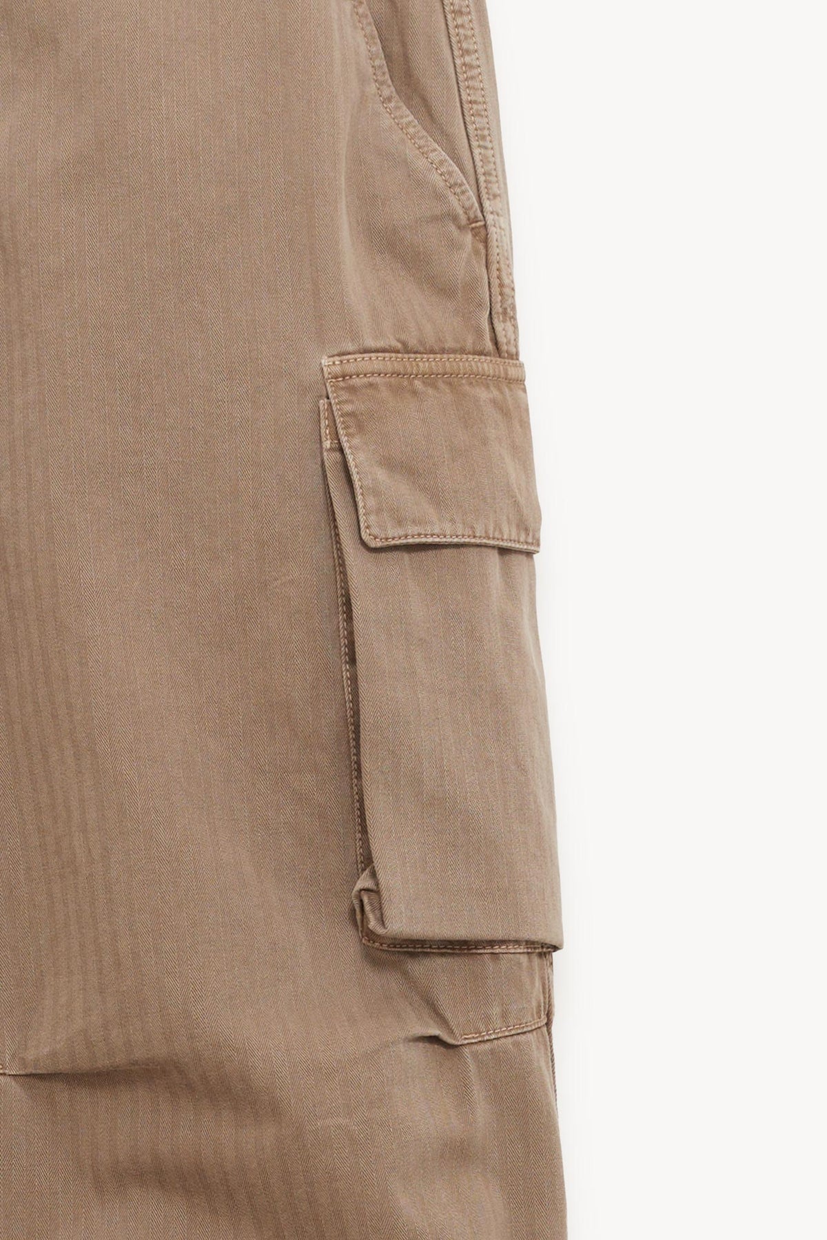 OUR LEGACY UNIFORM OLIVE HERRINGBONE MOUNT CARGO