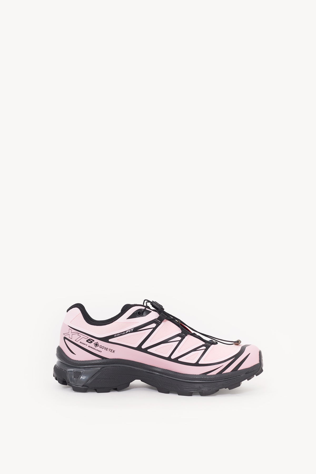 SALOMON BLACK ICY PINK XT 6 GTX SNEAKERS