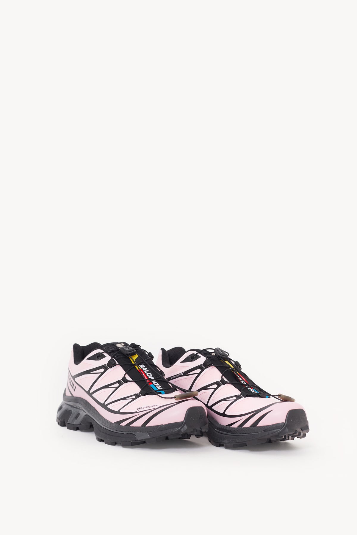 SALOMON BLACK ICY PINK XT 6 GTX SNEAKERS