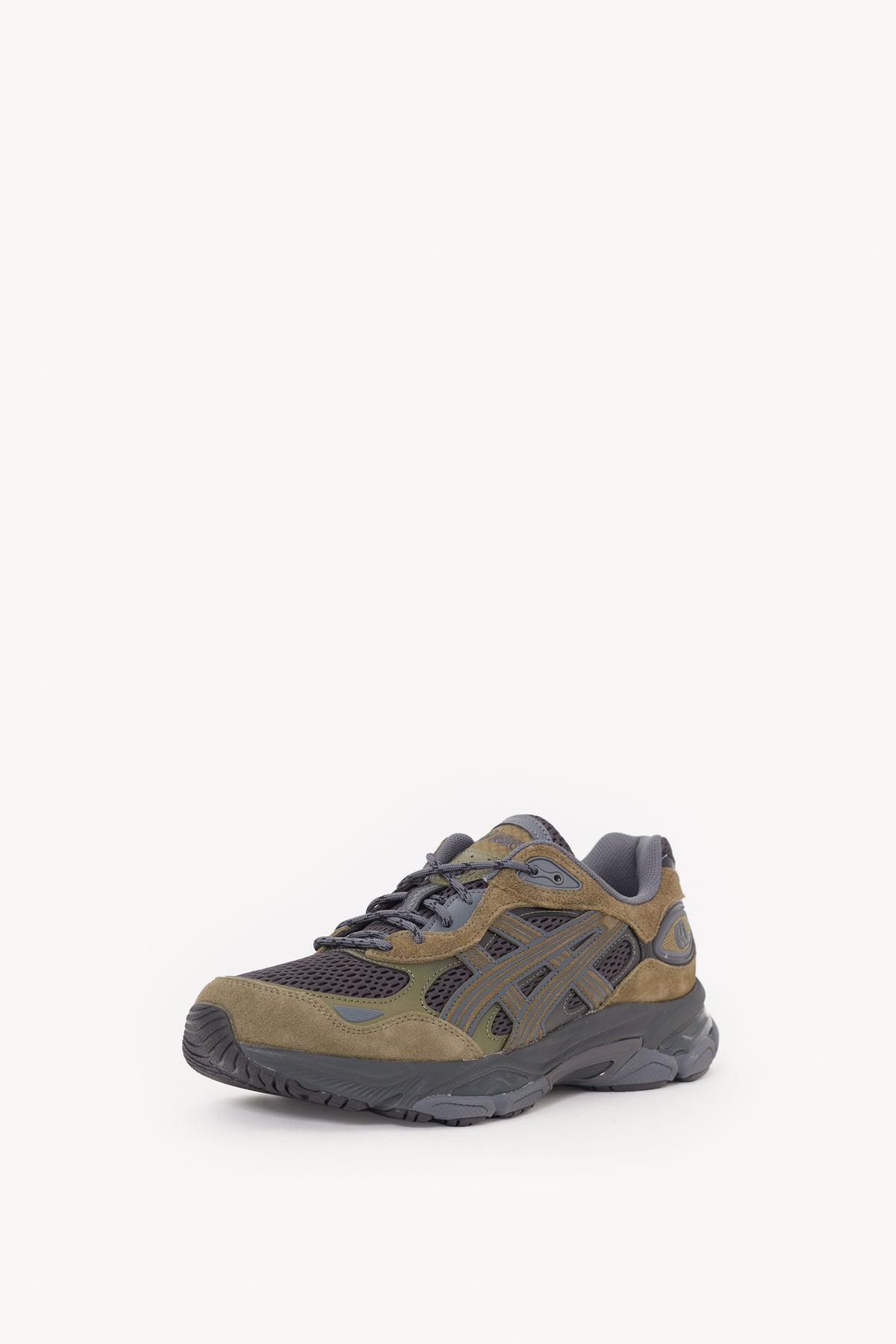 ASICS GRAPHITE GREY LODEN GREEN GEL NYC 20 SNEAKERS