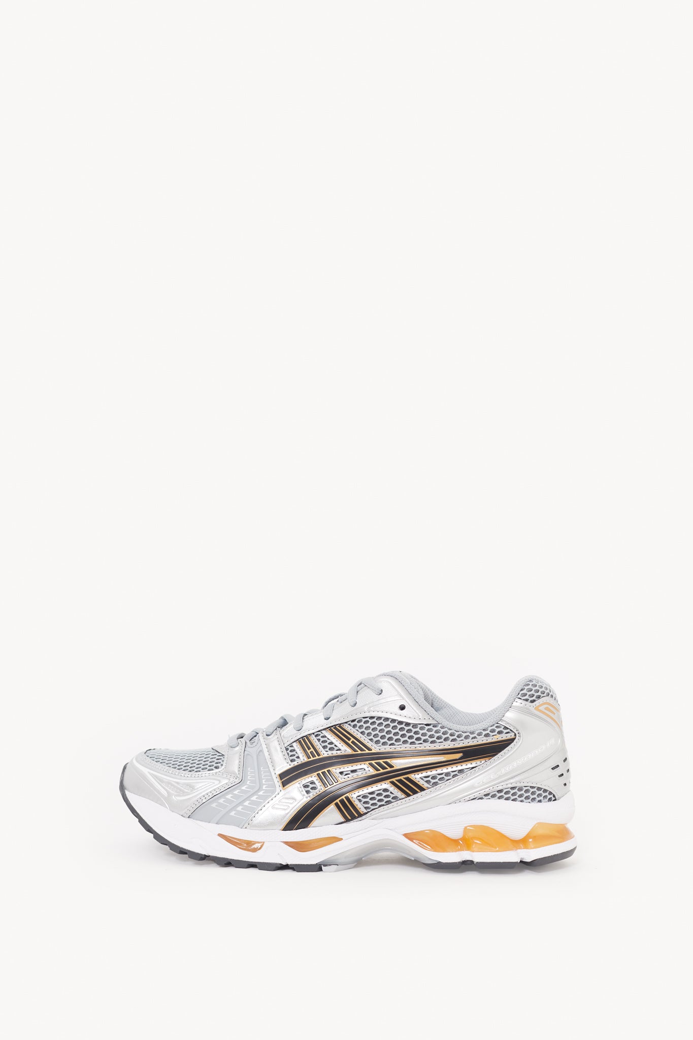 ASICS PIEDMONT GREY BLACK GEL-KAYANO 14 SNEAKERS