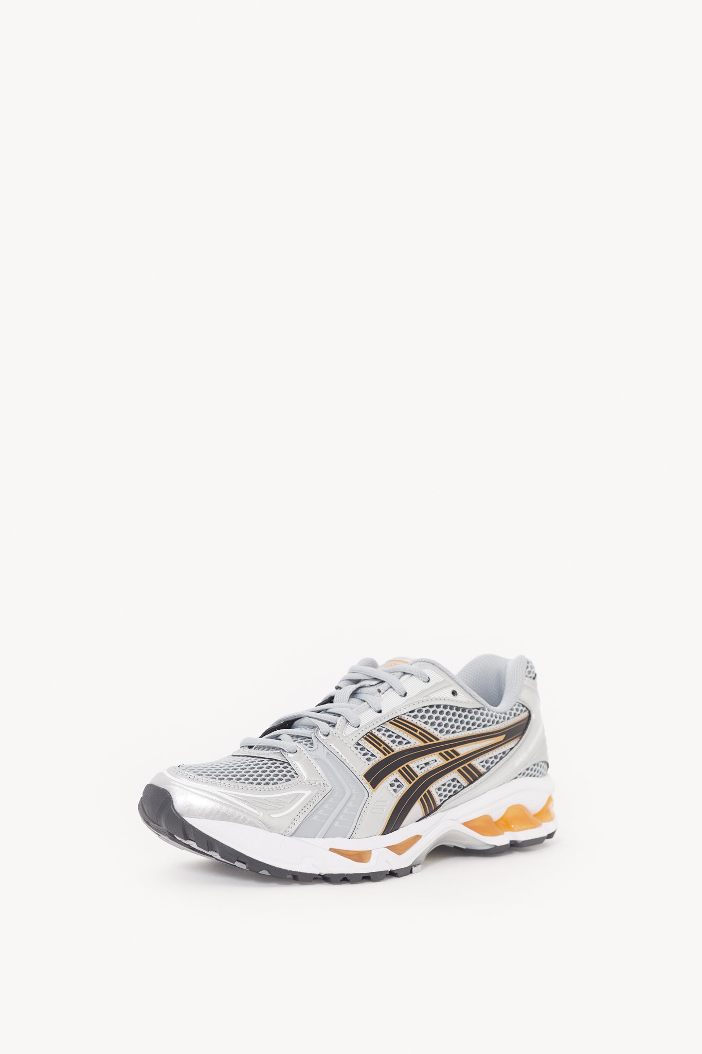 ASICS PIEDMONT GREY BLACK GEL-KAYANO 14 SNEAKERS