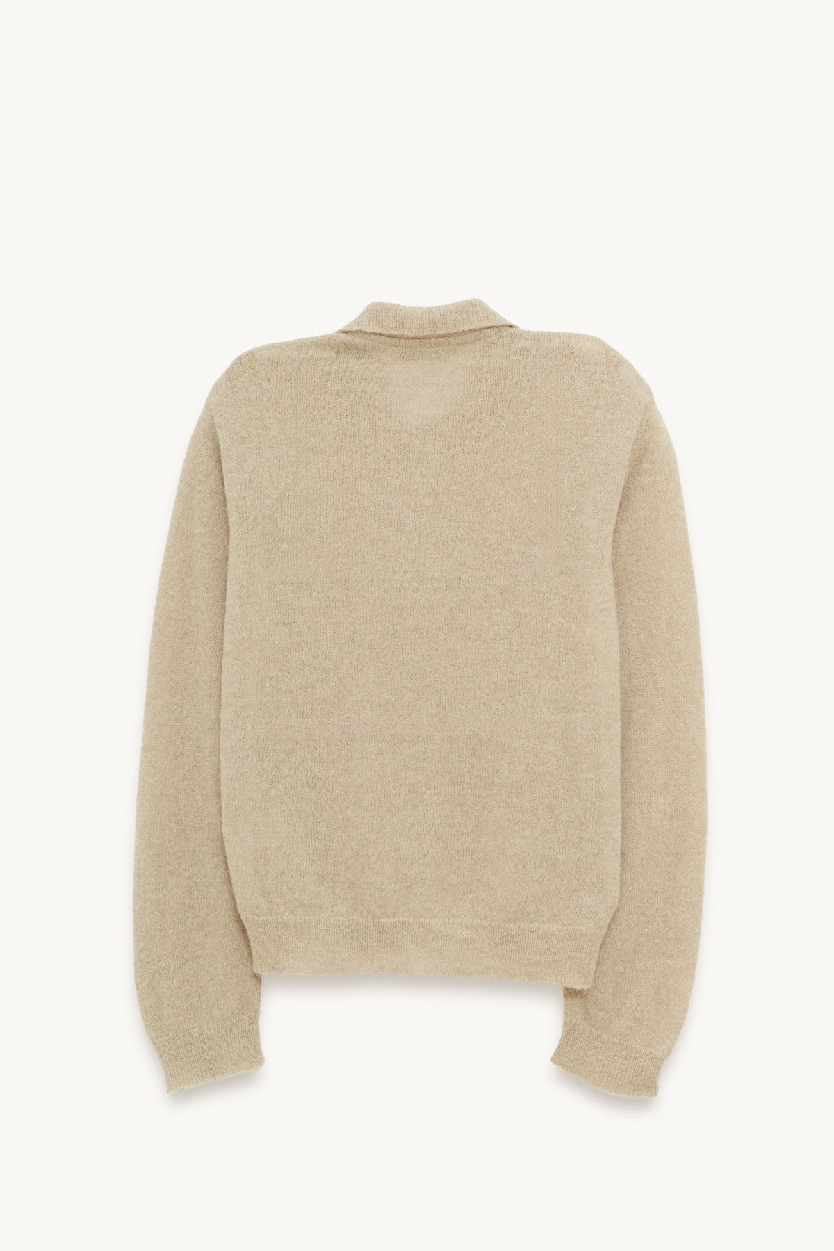OUR LEGACY SOFT SAGE FUZZY ALPACA EVENING POLO
