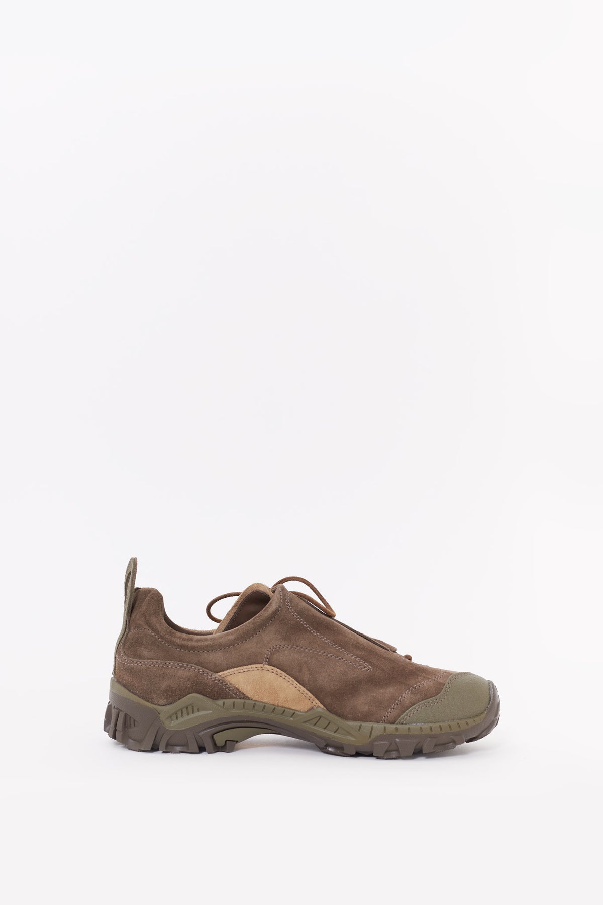 OUR LEGACY WOODLAND SUEDE GABE SNEAKERS