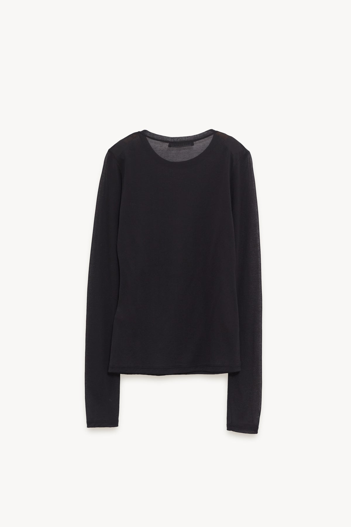 OUR LEGACY BLACK STOCKING JERSEY SUPER SLIM LONGSLEEVE T SHIRT