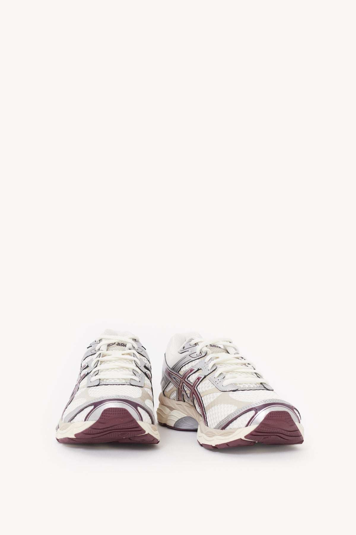 ASICS CREAM BENIIMO PURPLE GEL CUMULUS 16 SNEAKERS
