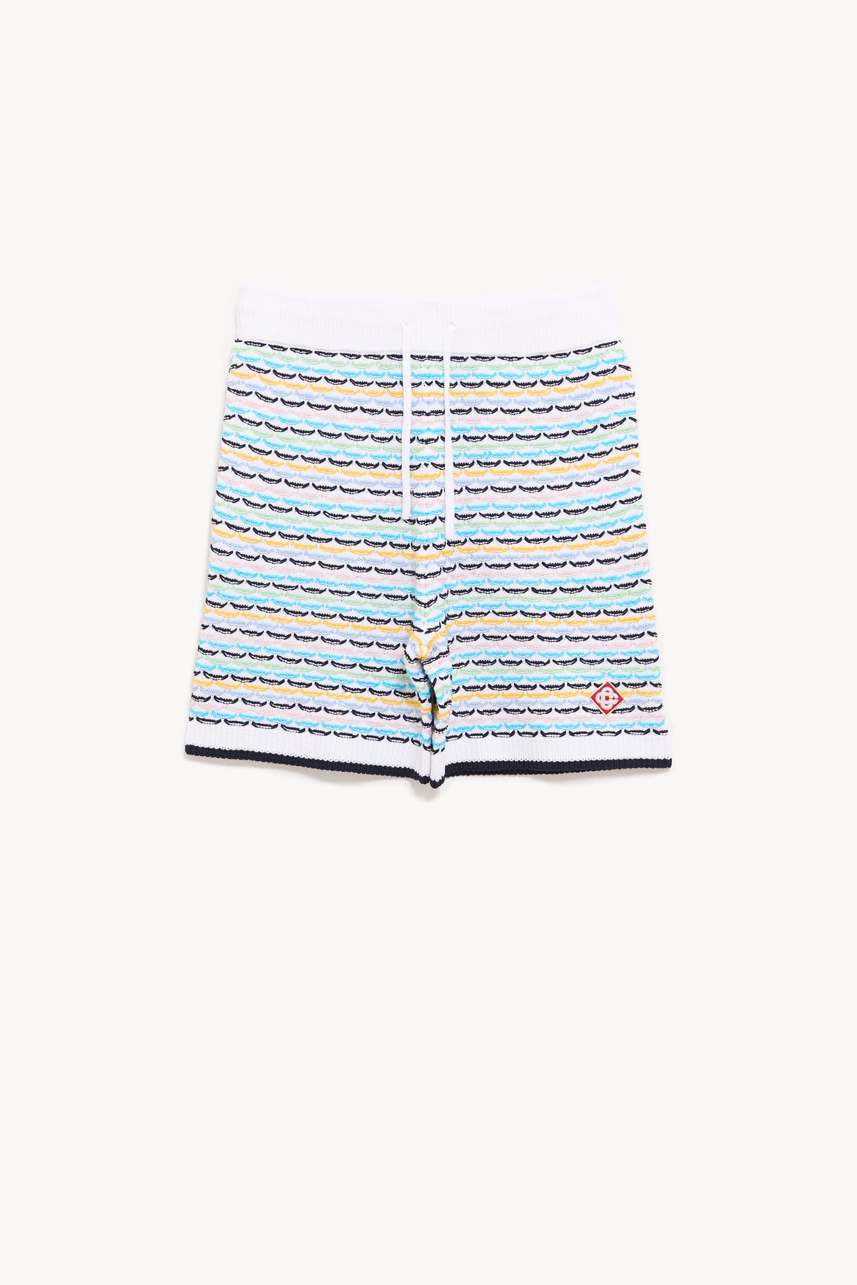 CASABLANCA MULTI TUCK STITCH SHORTS
