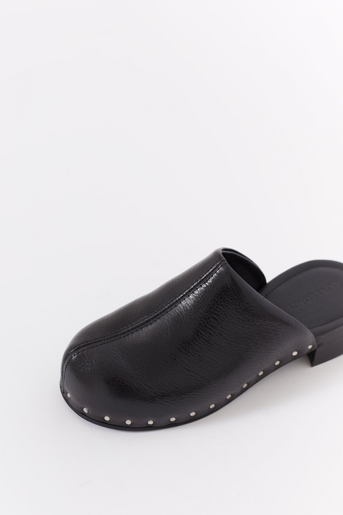 OUR LEGACY BLACK SUPLE NAOTO CLOGS | IAMNUE