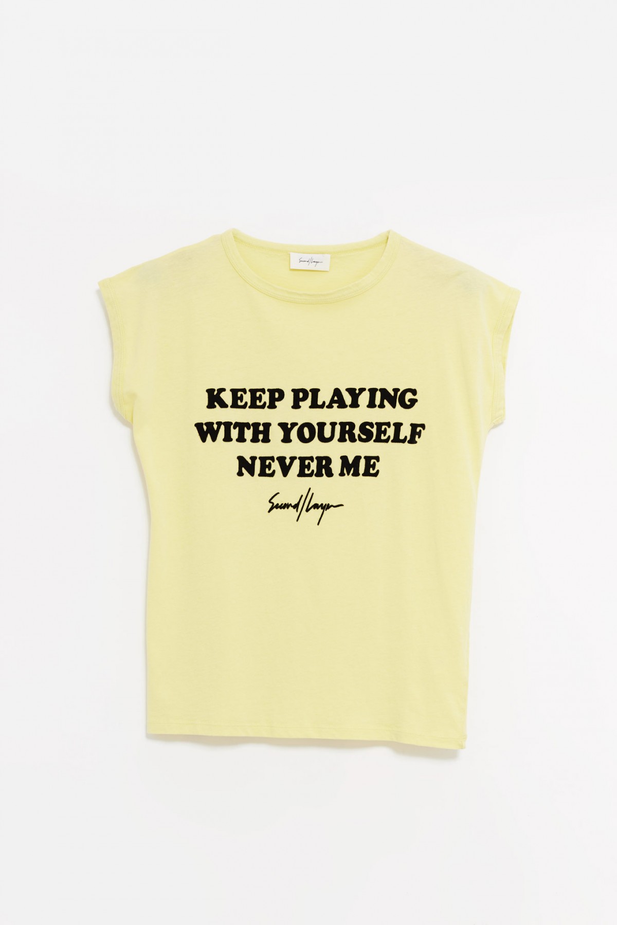 SECOND LAYER YELLOW NIAGARA T-SHIRT IAMNUE
