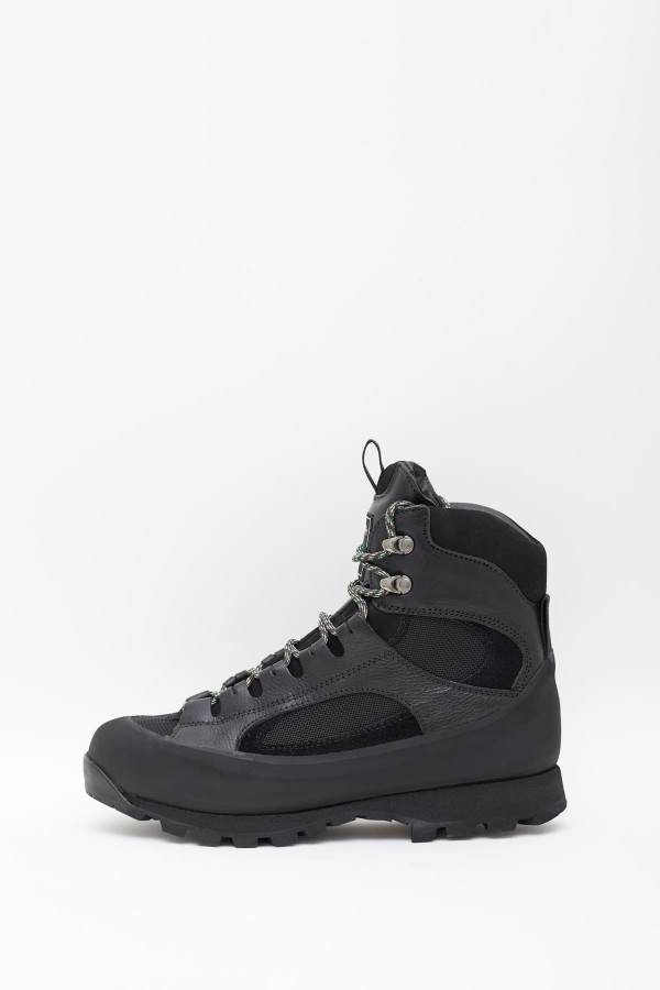 DIEMME BLACK LEATHER CIVETTA BOOTS IAMNUE