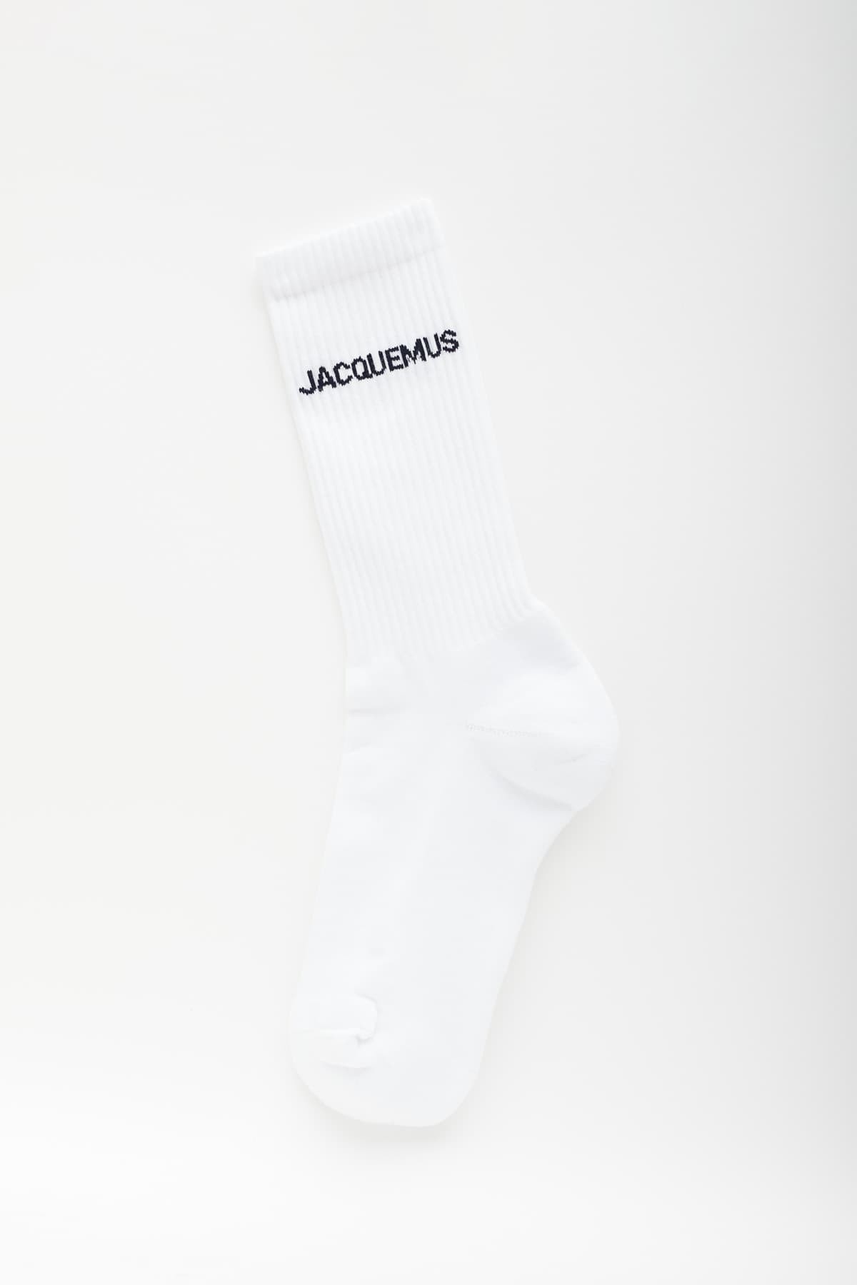 JACQUEMUS WHITE JACQUEMUS SOCKS IAMNUE