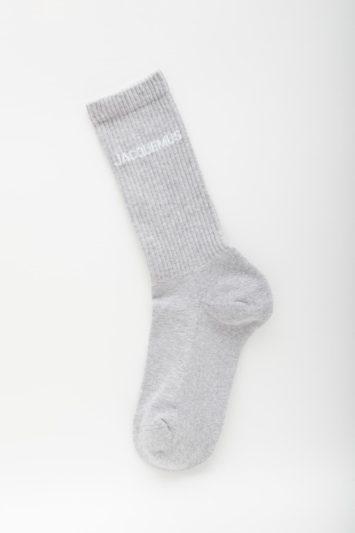 JACQUEMUS MEDIUM GREY JACQUEMUS SOCKS IAMNUE