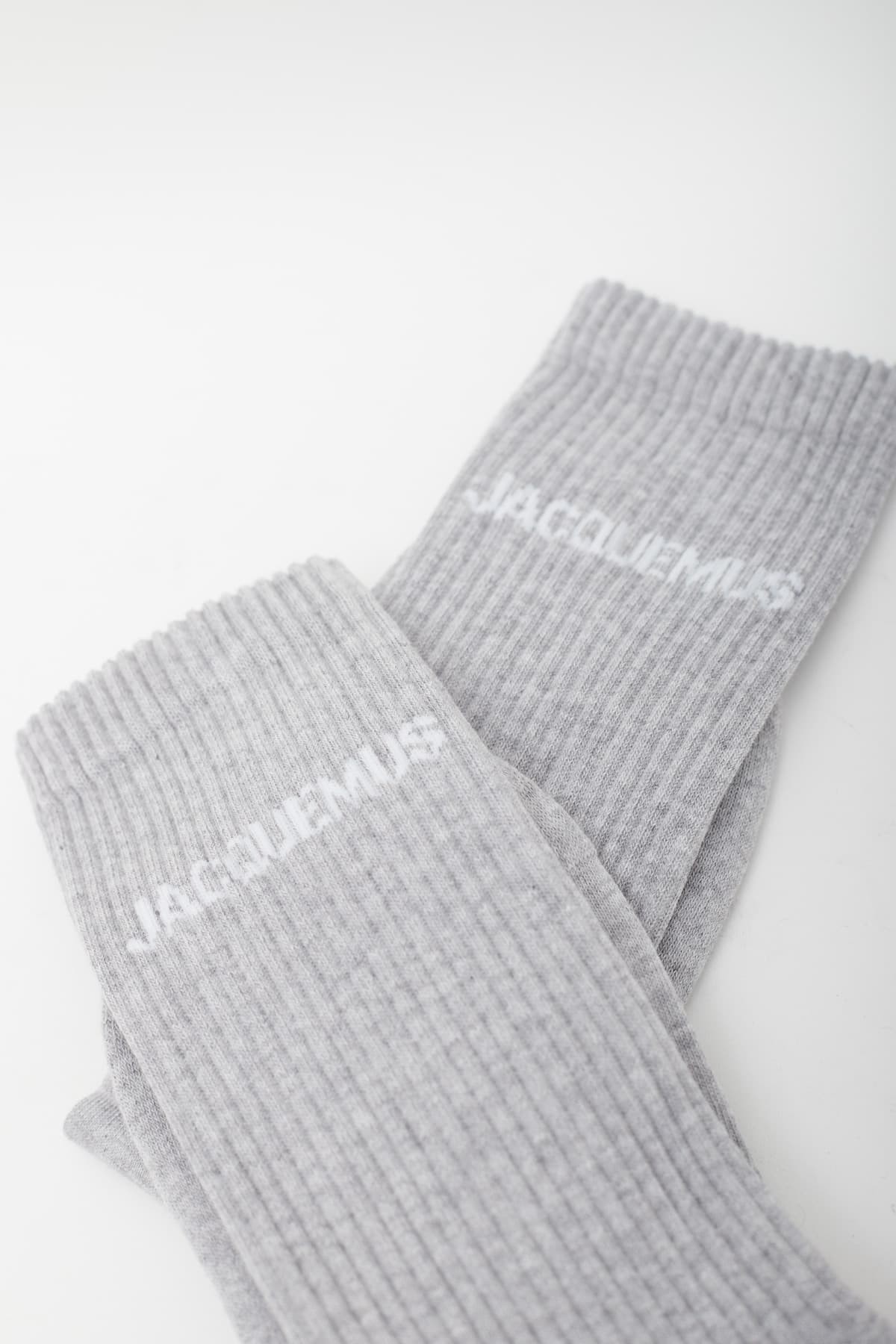 JACQUEMUS MEDIUM GREY JACQUEMUS SOCKS IAMNUE