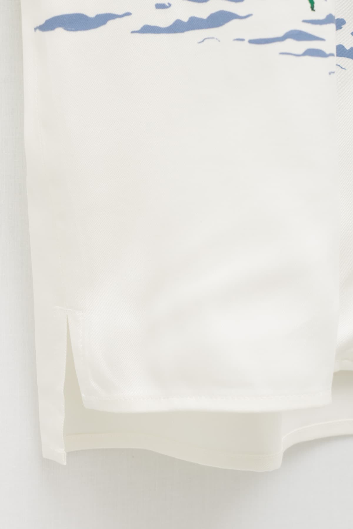 RHUDE OFF WHITE PALMAS SNAP SHIRT IAMNUE