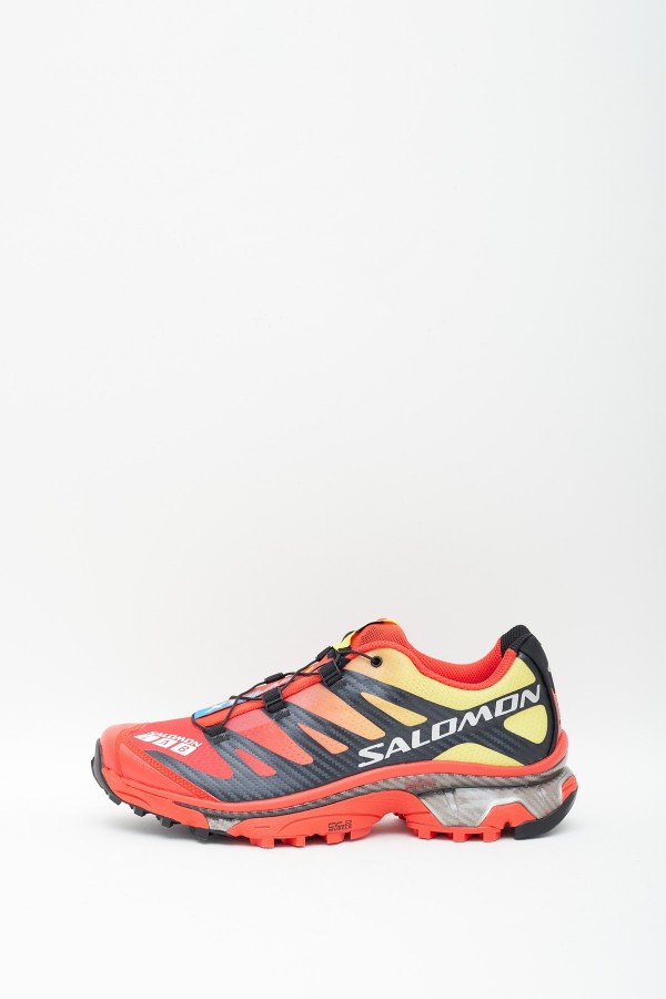 SALOMON FIERY RED BLACK XT-4 OG SNEAKERS IAMNUE