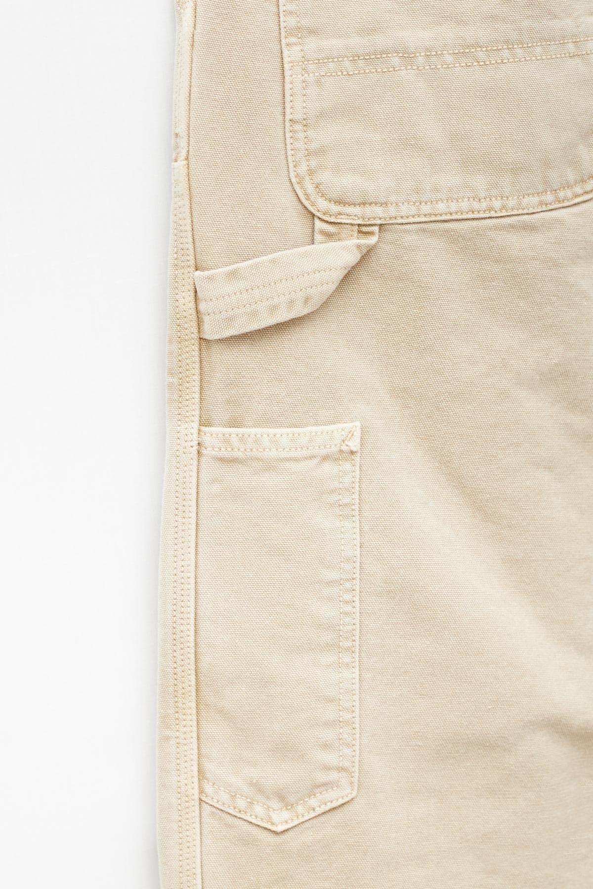 Carhartt WIP Double Knee Pant Dearborn Canvas 'Black Rinsed' | HALO - HALO