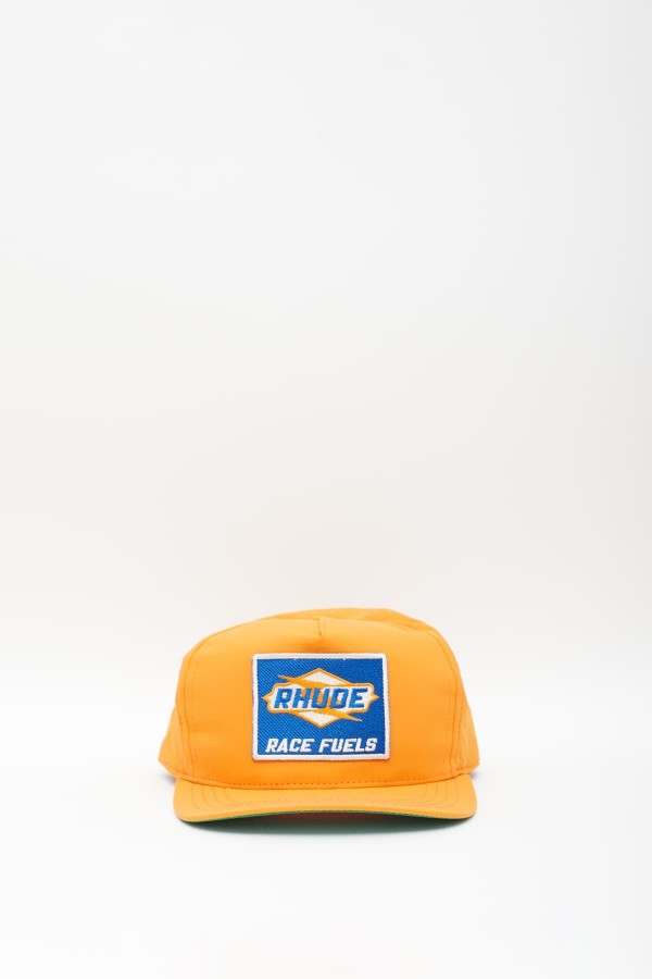RHUDE ORANGE PETROLE HAT IAMNUE