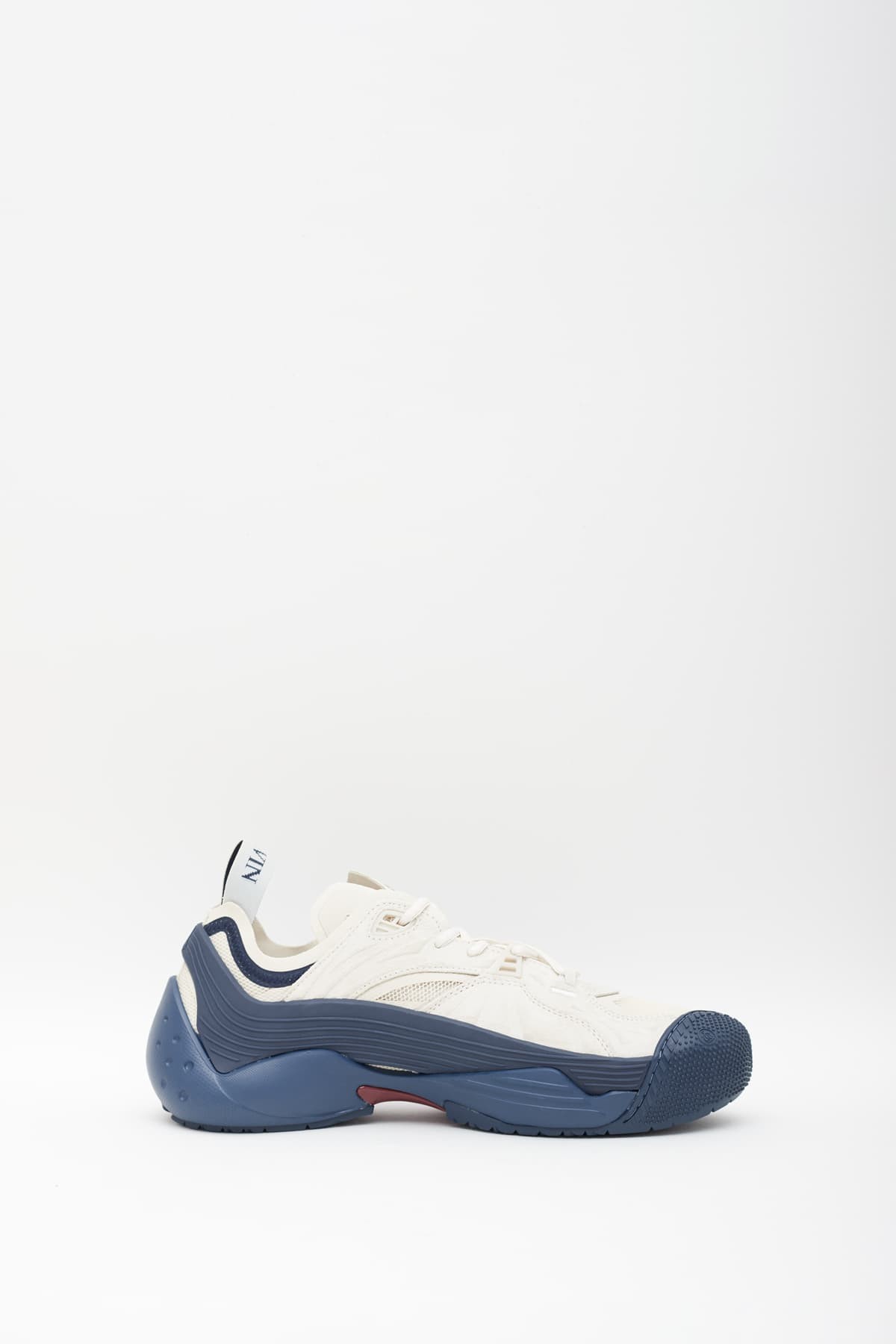 LANVIN SLATE WHITE FLASH-X SNEAKERS IAMNUE