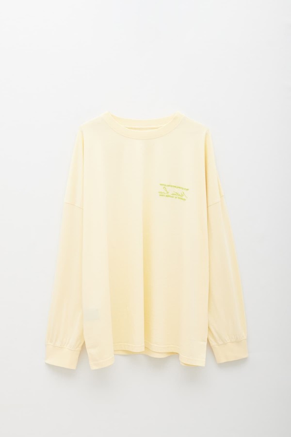 MARTINE ROSE VANILLA OVERSIZED LS T-SHIRT IAMNUE