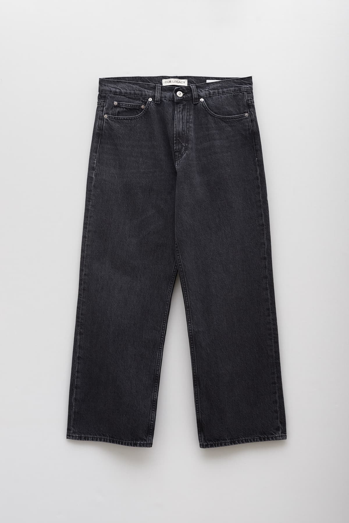 OUR LEGACY SUPERGREY WASH THIRD CUT TROUSER IAMNUE